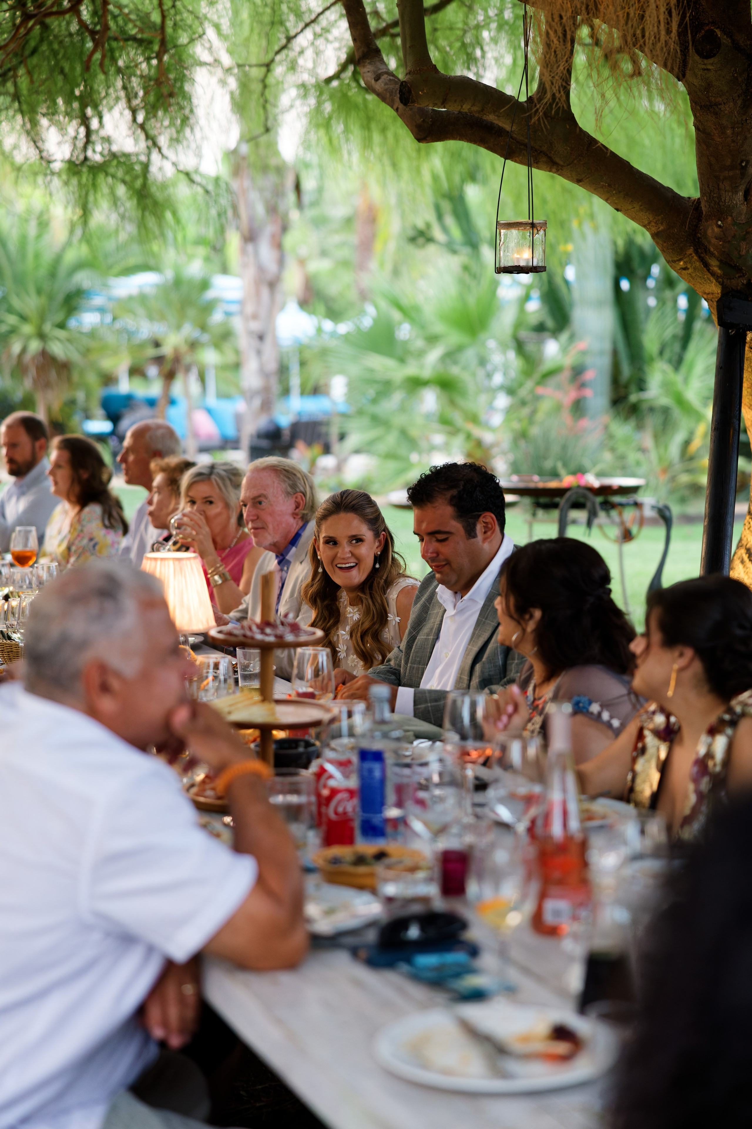 Welcome dinner of Gracie & Joe at Gran Villa Rosa