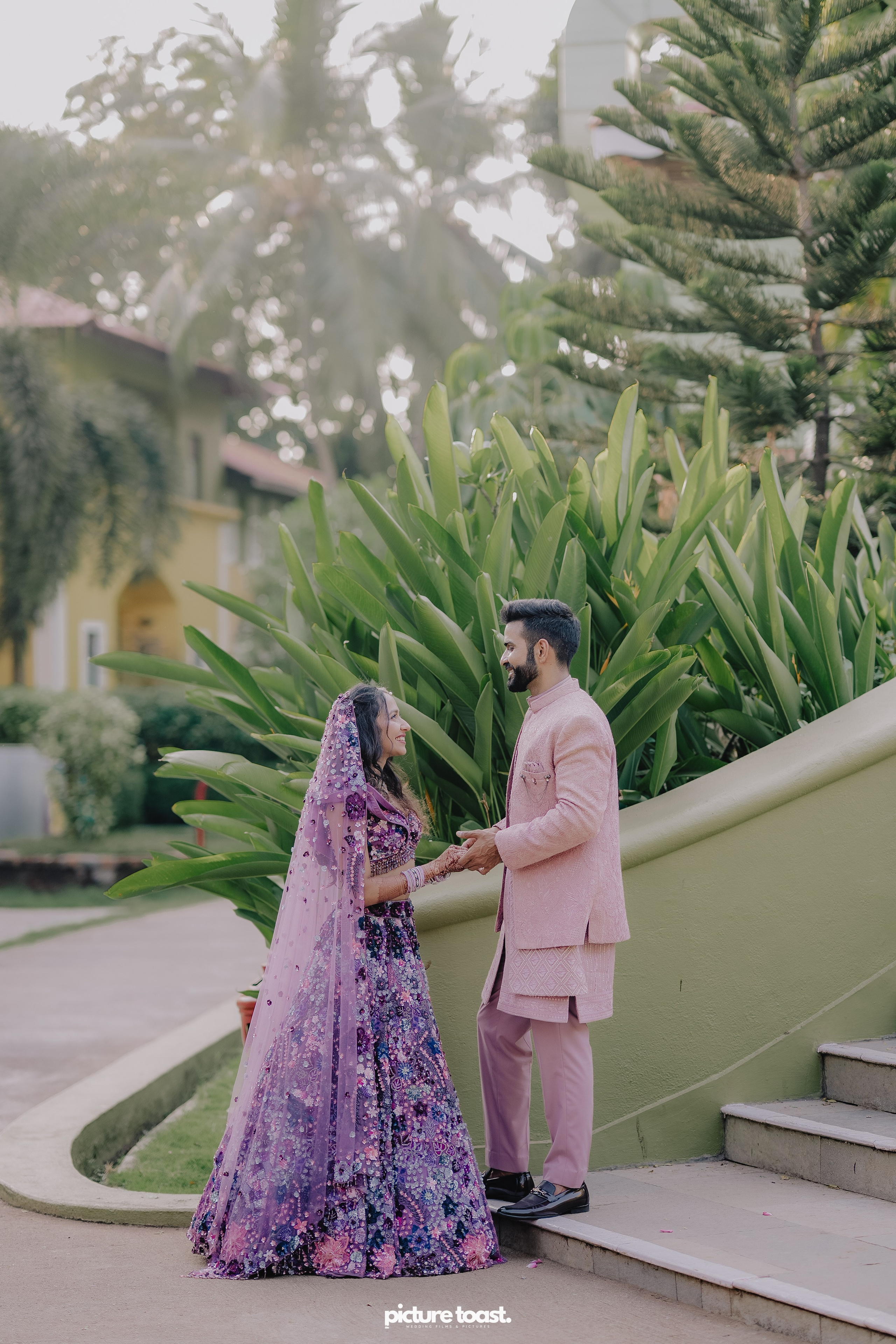 Varamala Ft. Barbie & Aneesh. Fine art Wedding Photographers in India & Canada