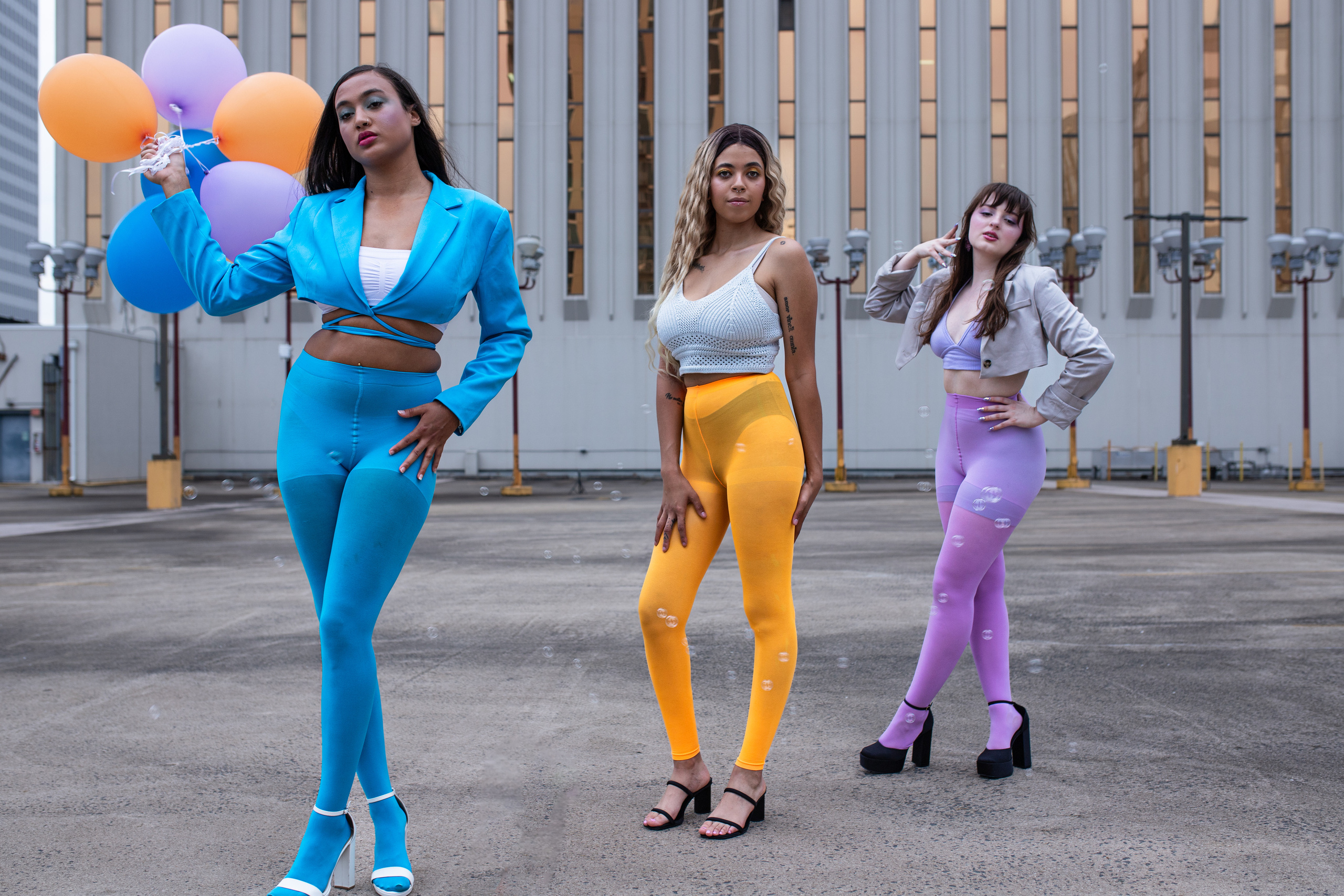 Rooftop Pastel Dream. Oxana Photographer in Charlotte, NC