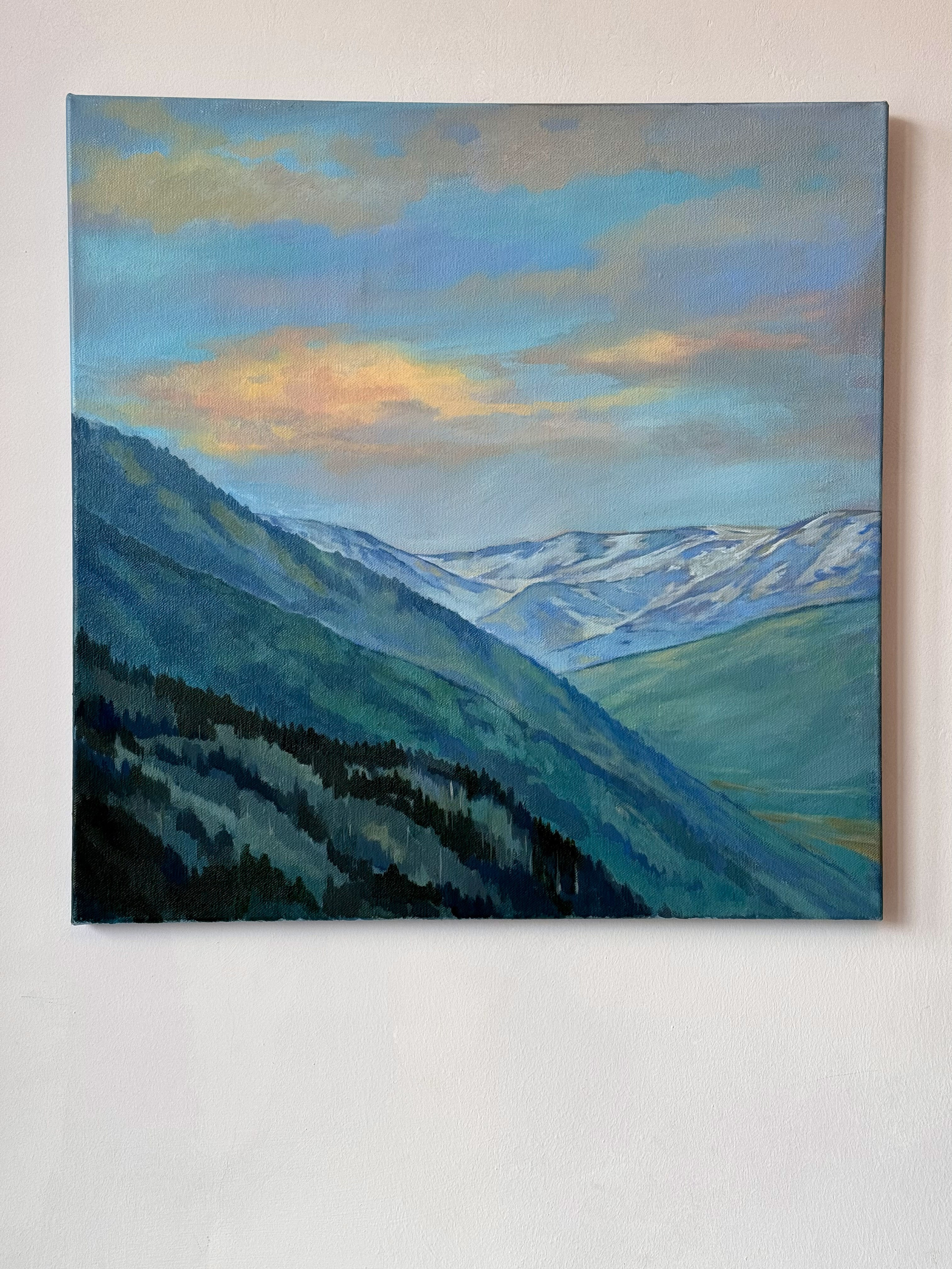 «In mountains». Художник живописец Савелова Ольга