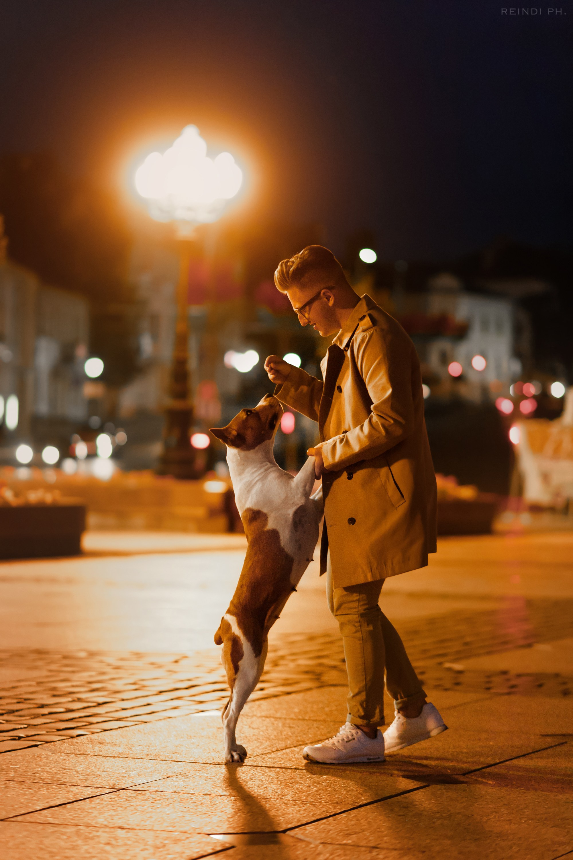 Yura & Maggie. Kaja | fotograf we Wrocławiu | ludzie i psy