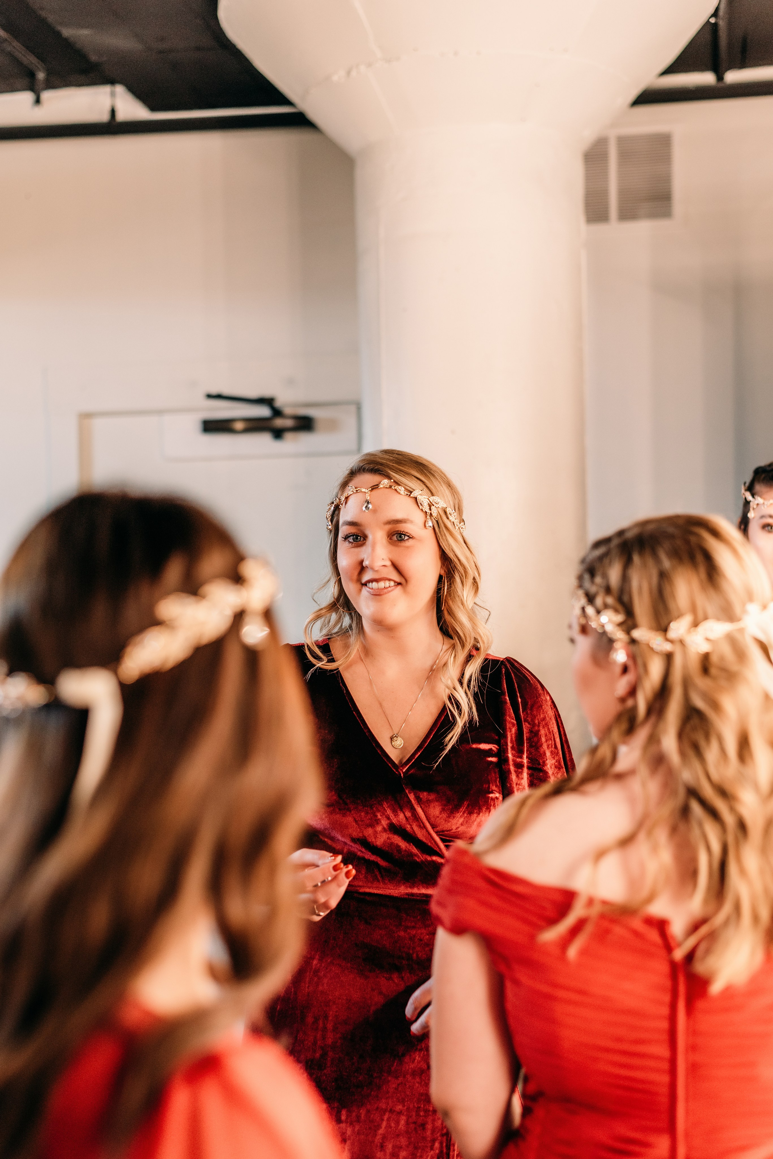 Bold & Dramatic Wedding at The Paper Mill on The Landing | Fort Wayne Wedding Photographer. Alexandria Danielle Photography | Fort Wayne & Indianapolis Wedding Photographer