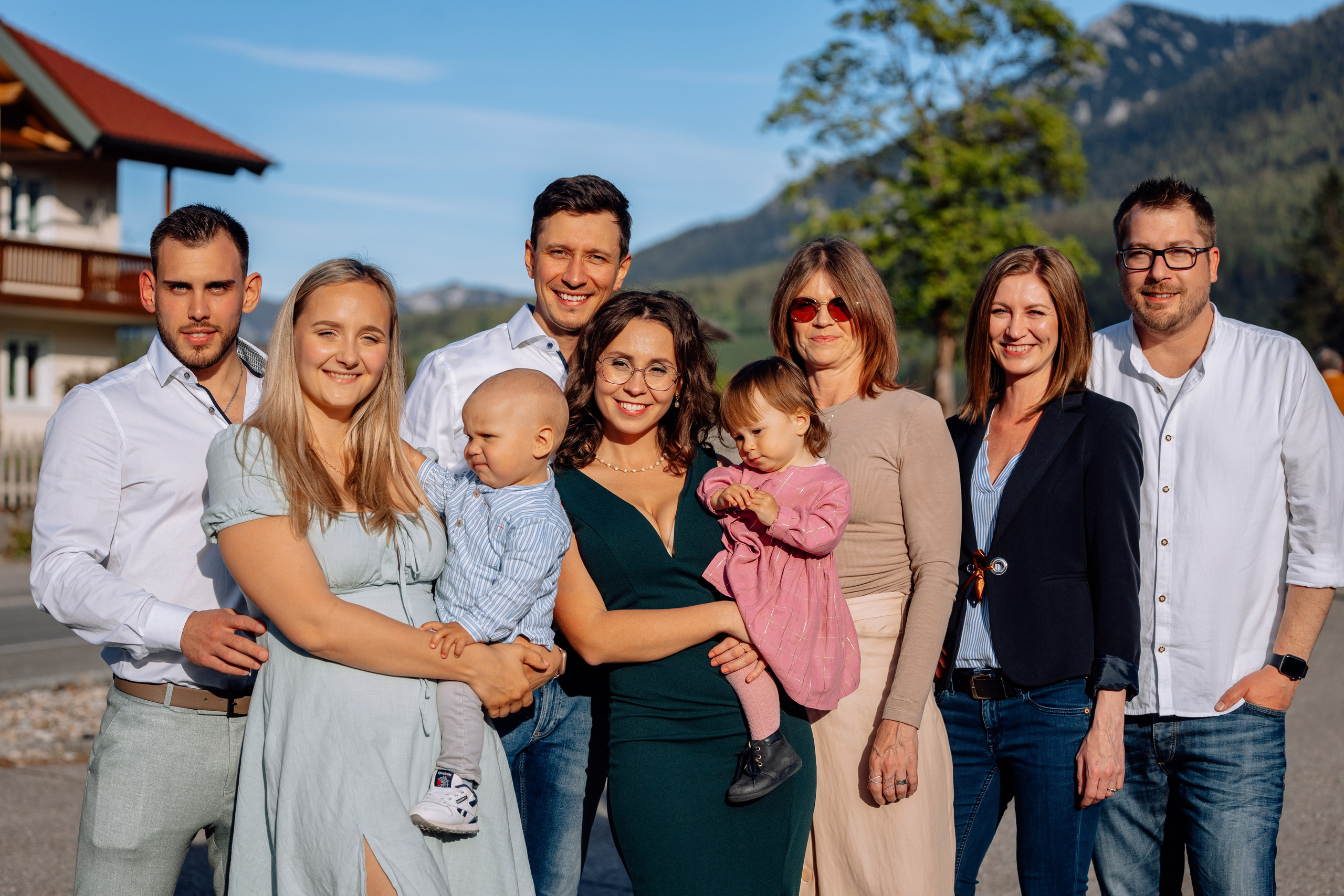 Familienfest im Seehaus am Alpenrand. Hochzeitsfotograf München Taufe Familienfotograf Tanja Mauke