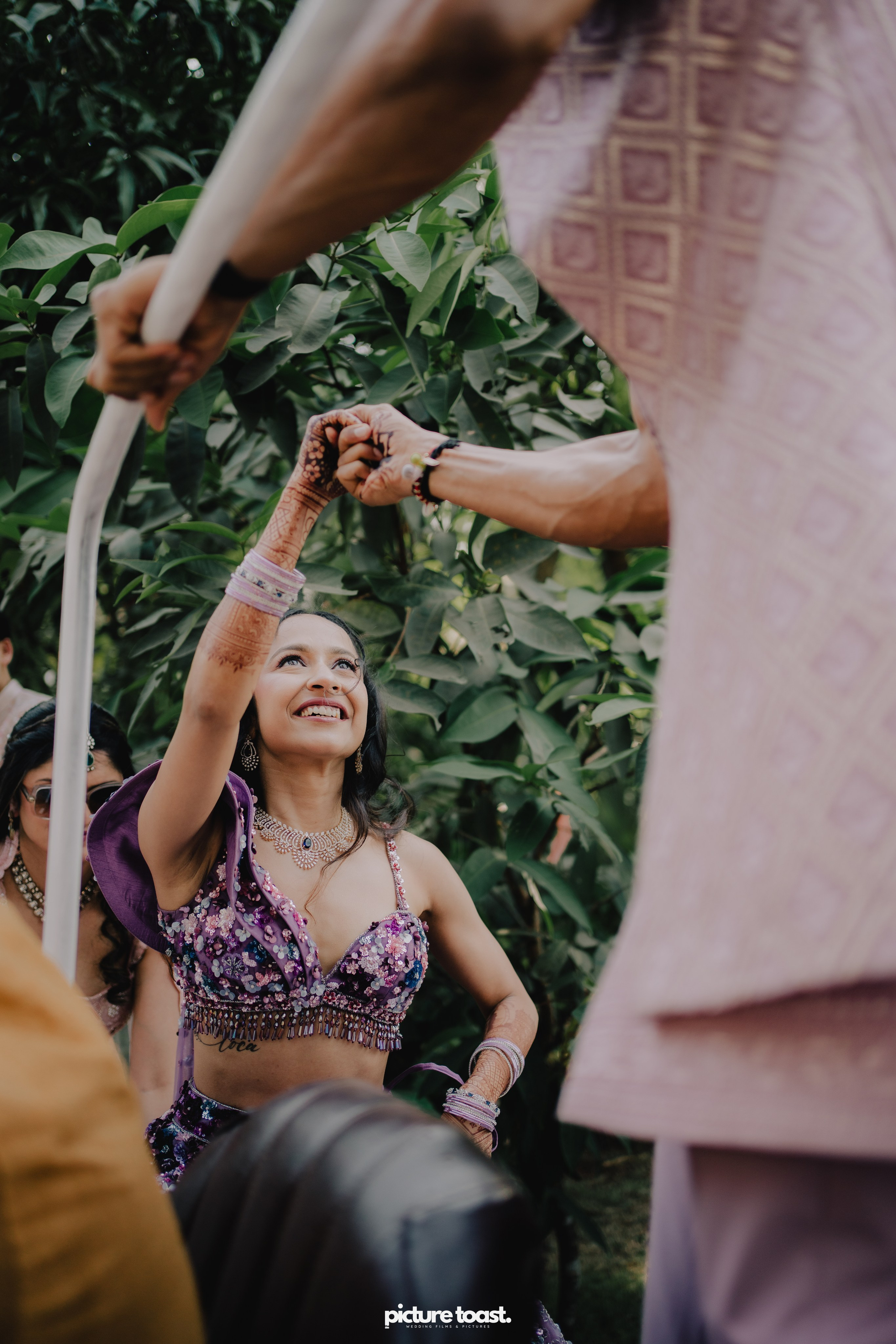 Varamala Ft. Barbie & Aneesh. Fine art Wedding Photographers in India & Canada