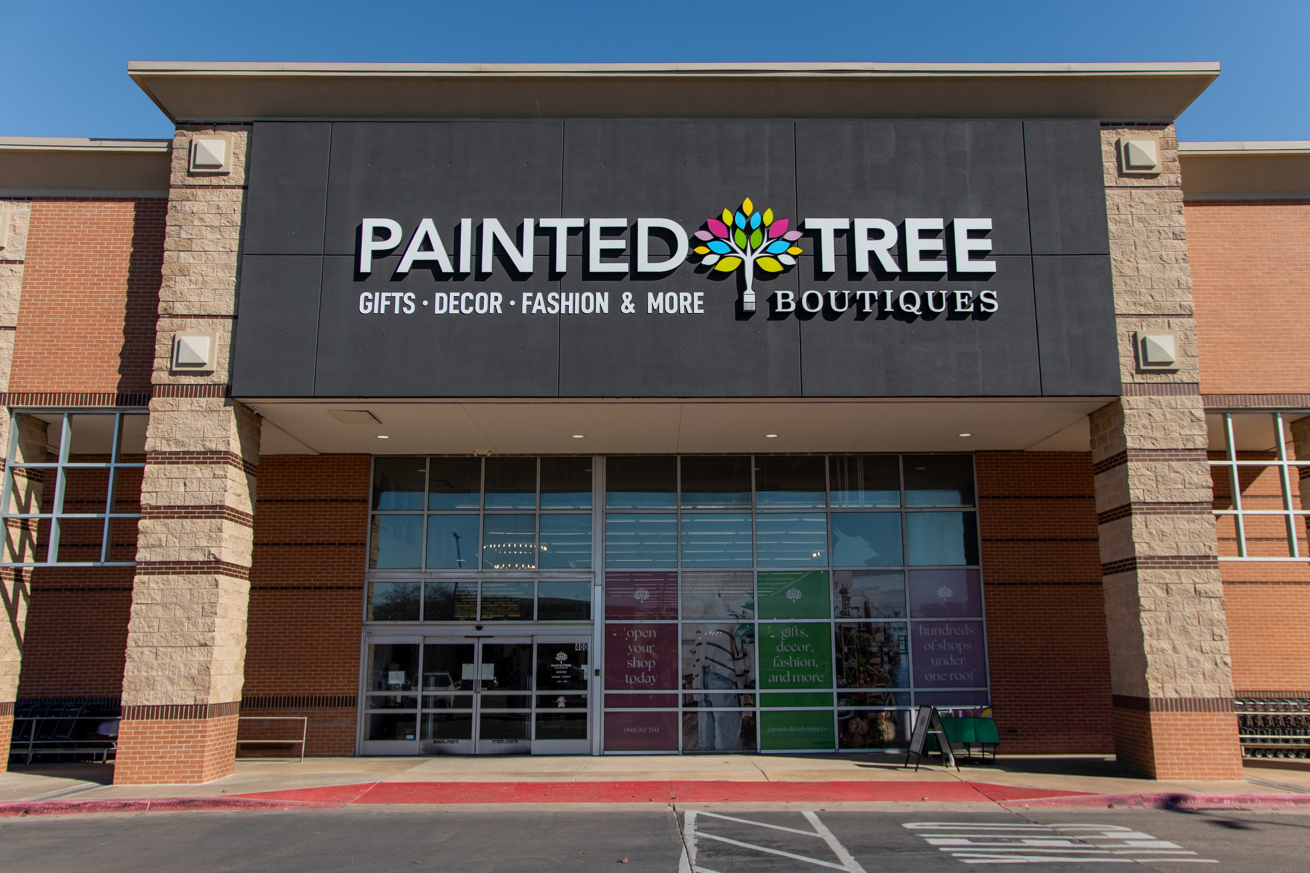 Painted Tree Boutiques winter 2026 retail collection photoshoot in Round Rock