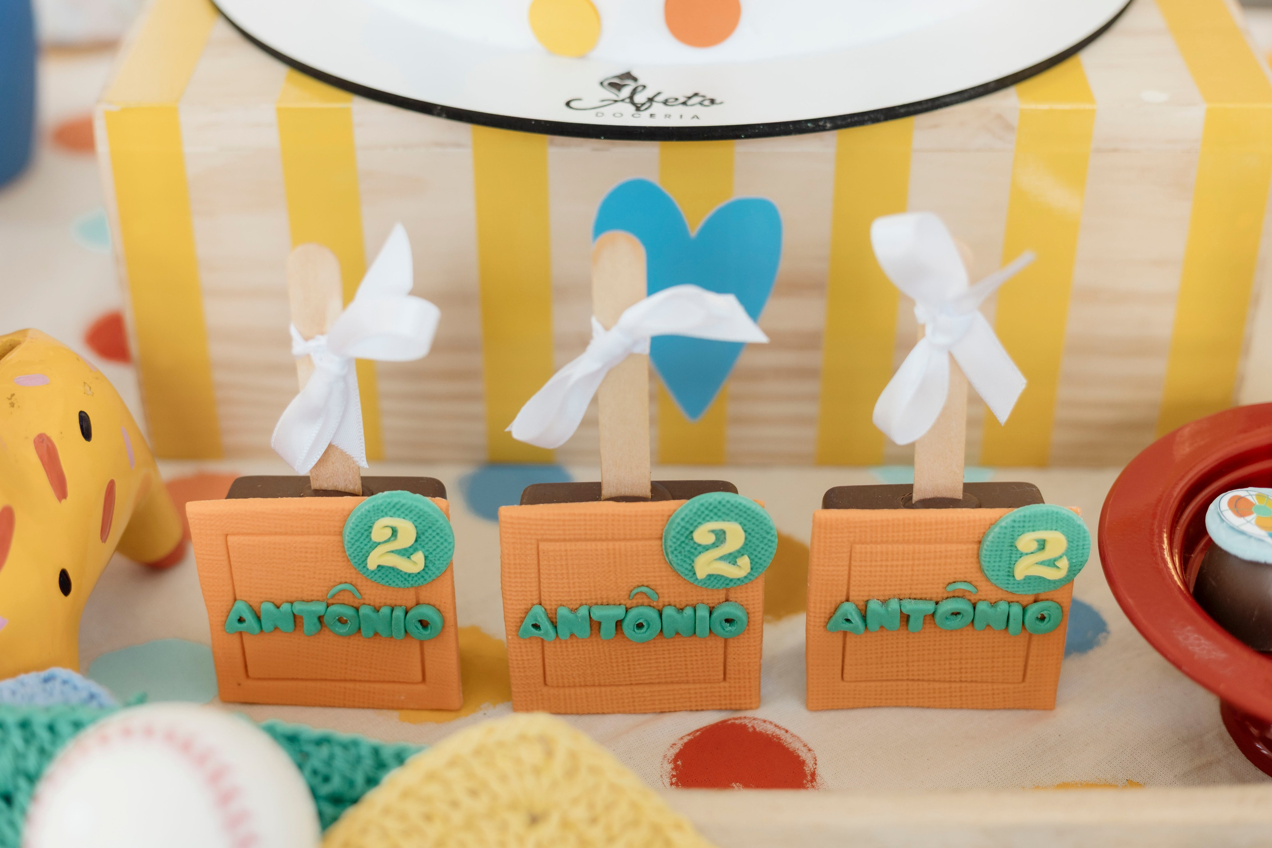 Tema personalizado da festa do Antônio