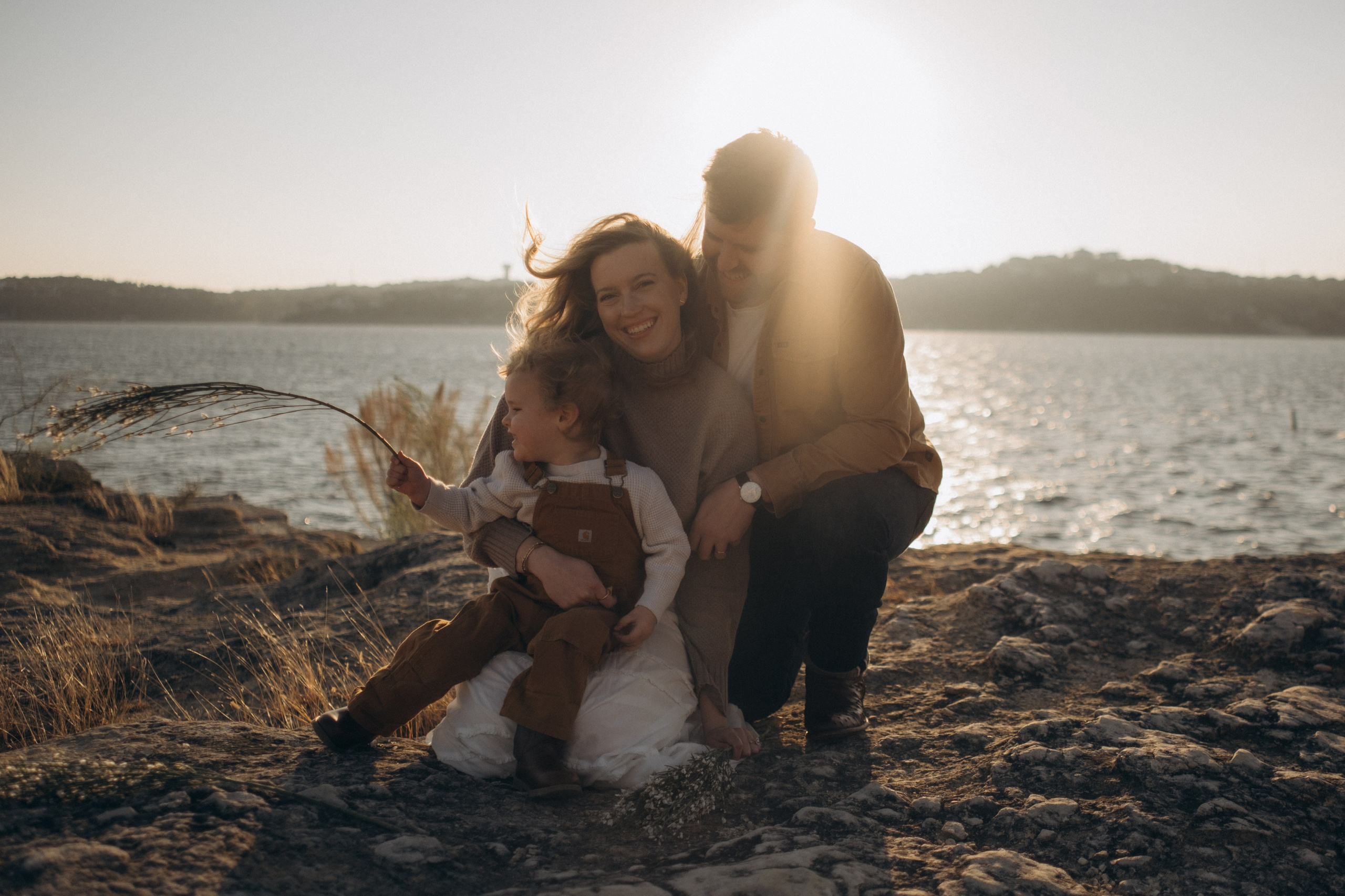 At the Lake. Lens Captures Life