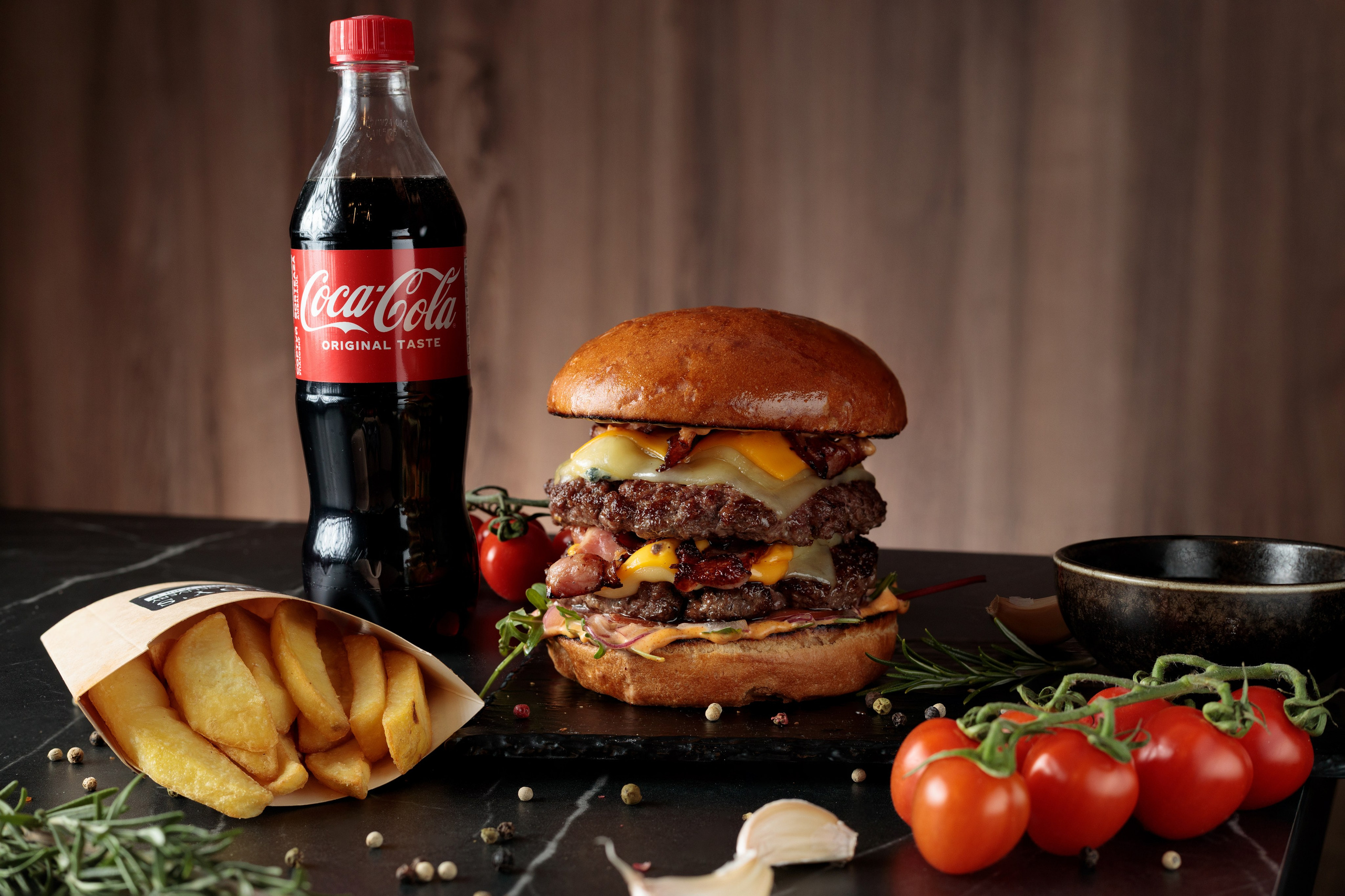 Burger menu. Captured by Hallovud