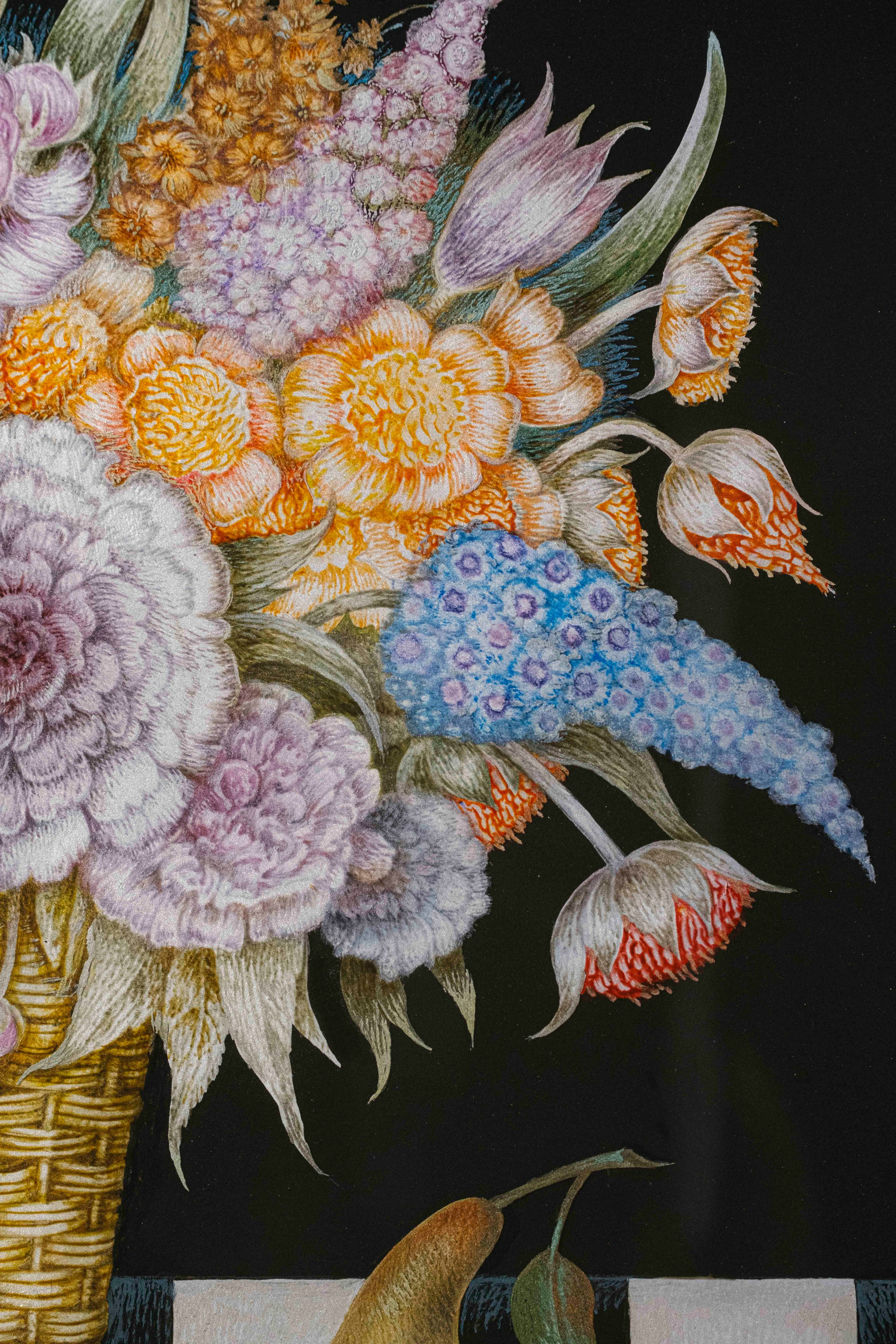 Still Life with a Blue Butterfly. Marina Rogatova