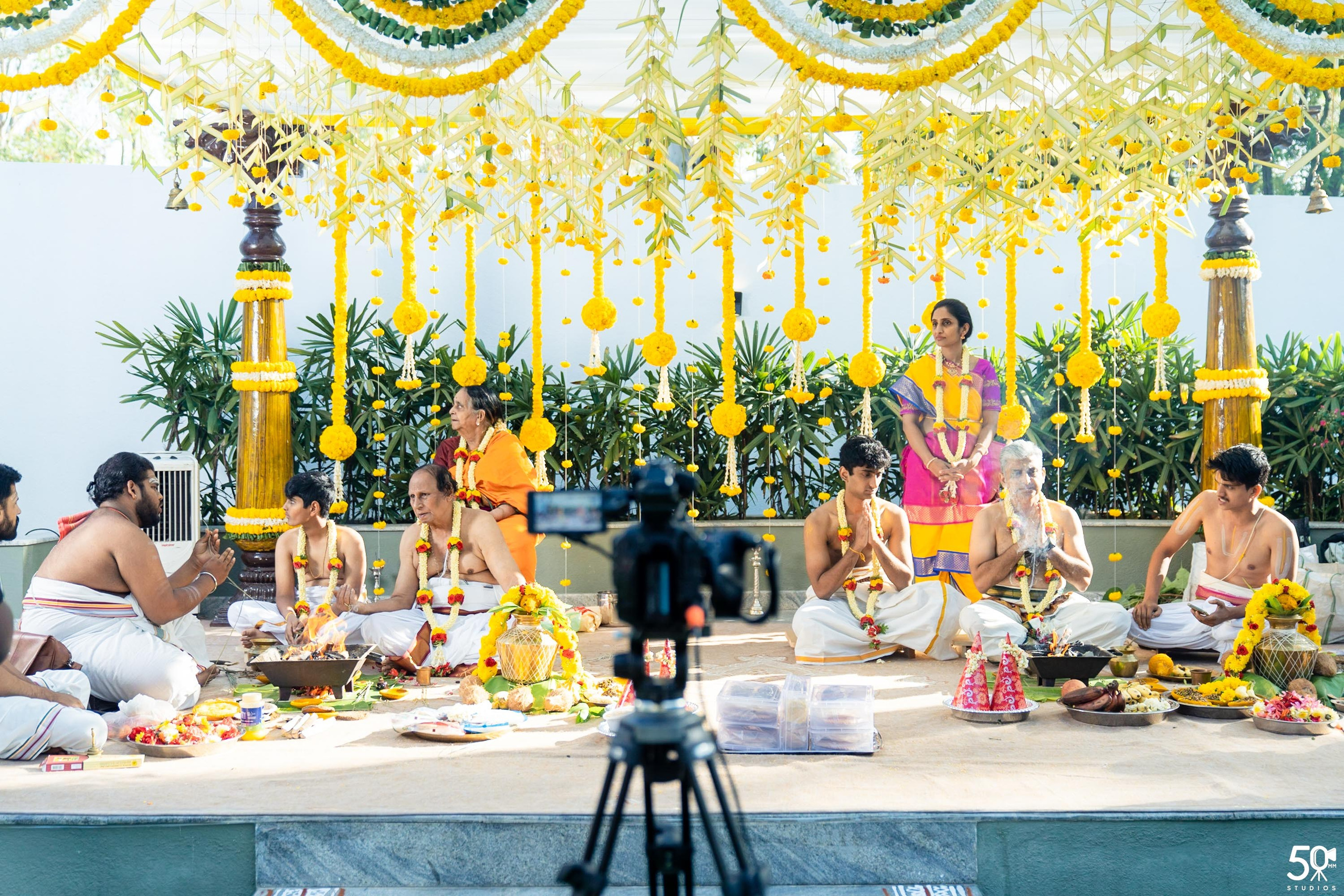 SANJAY AND SAKETH UPANAYANA. 50mm STUDIOS