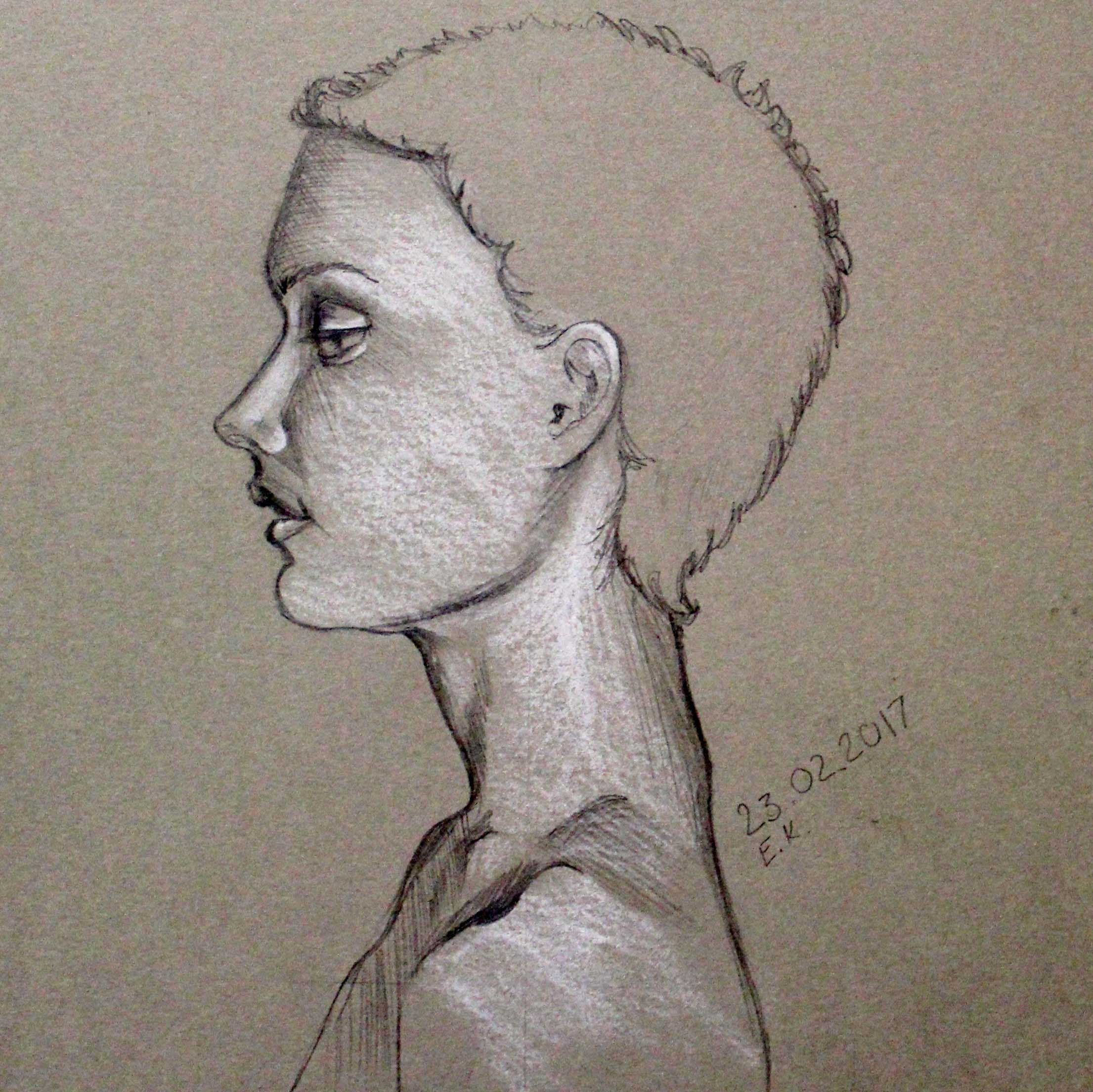 Stranger's head Kathrin Kovshova artbykovshova