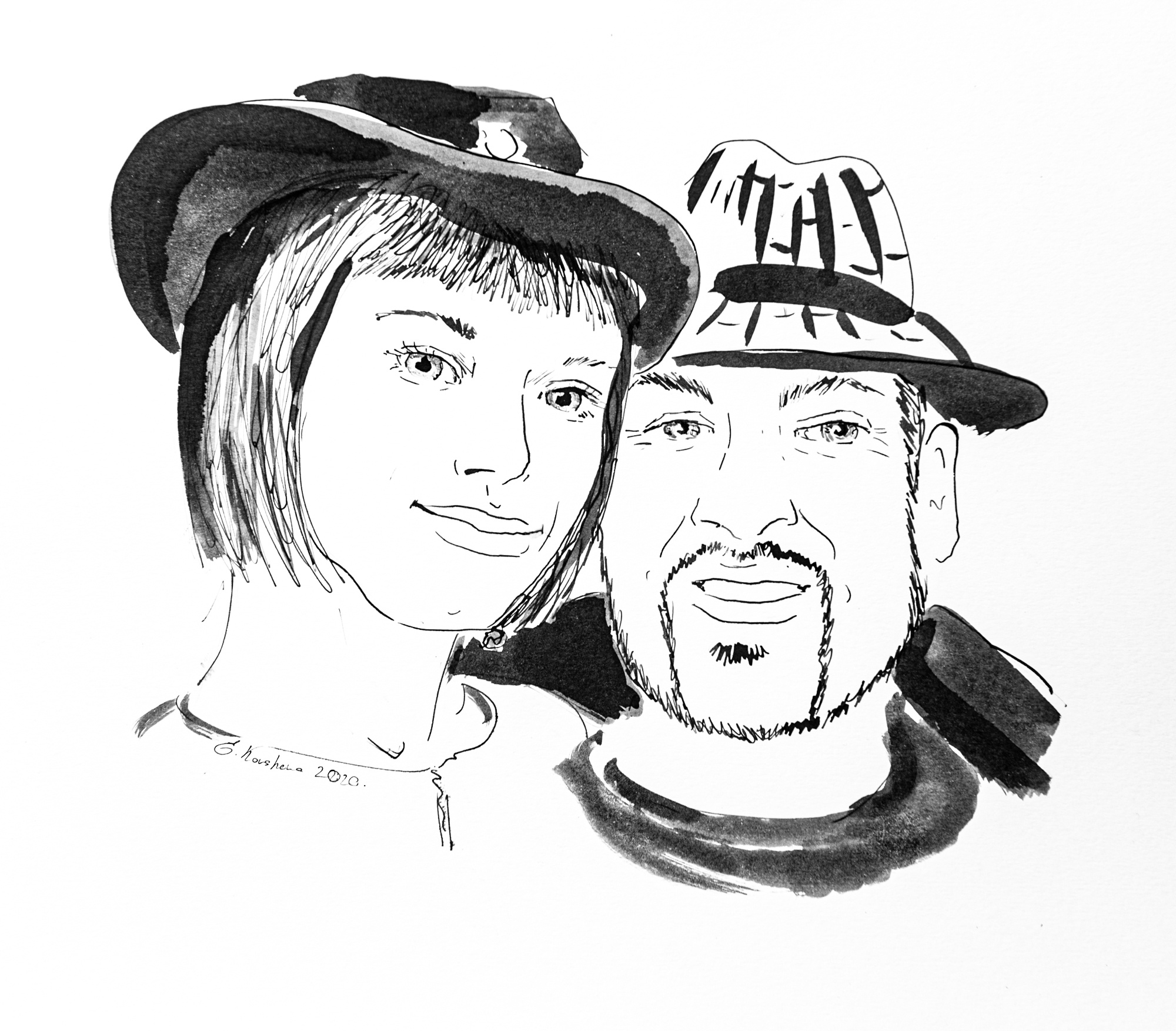 My friends Kathrin Kovshova artbykovshova