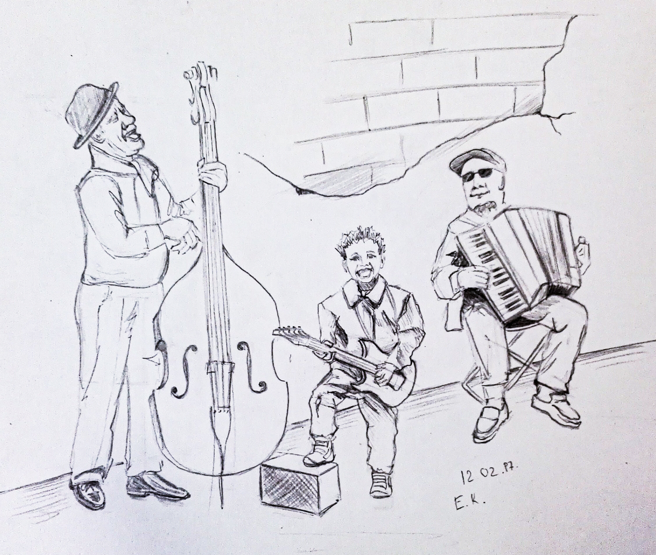 Musician Kathrin Kovshova artbykovshova