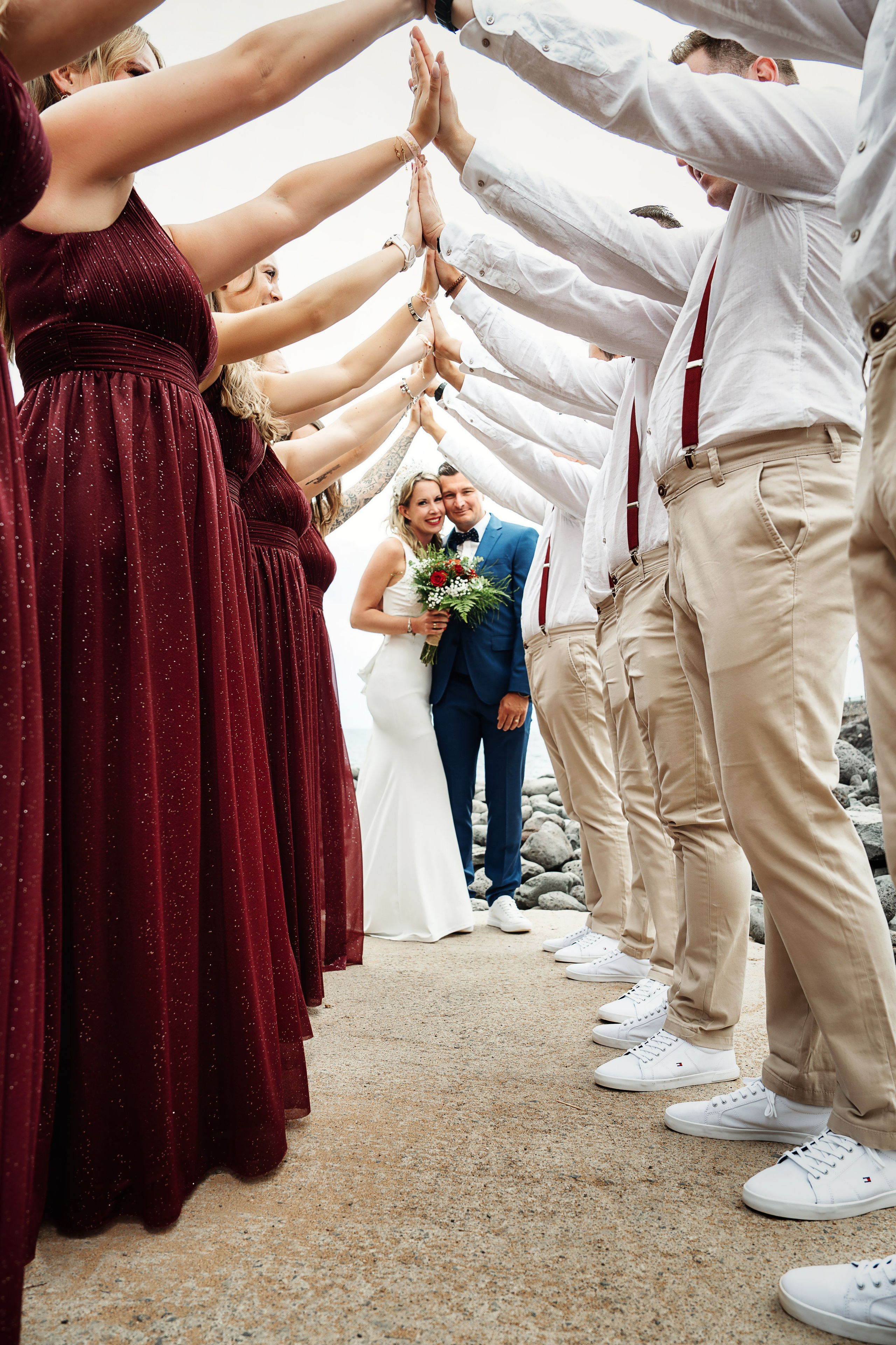 Bodas en Tenerife. Таня Боннет | Профессиональный фотограф на Тенерифе — Летящие платья