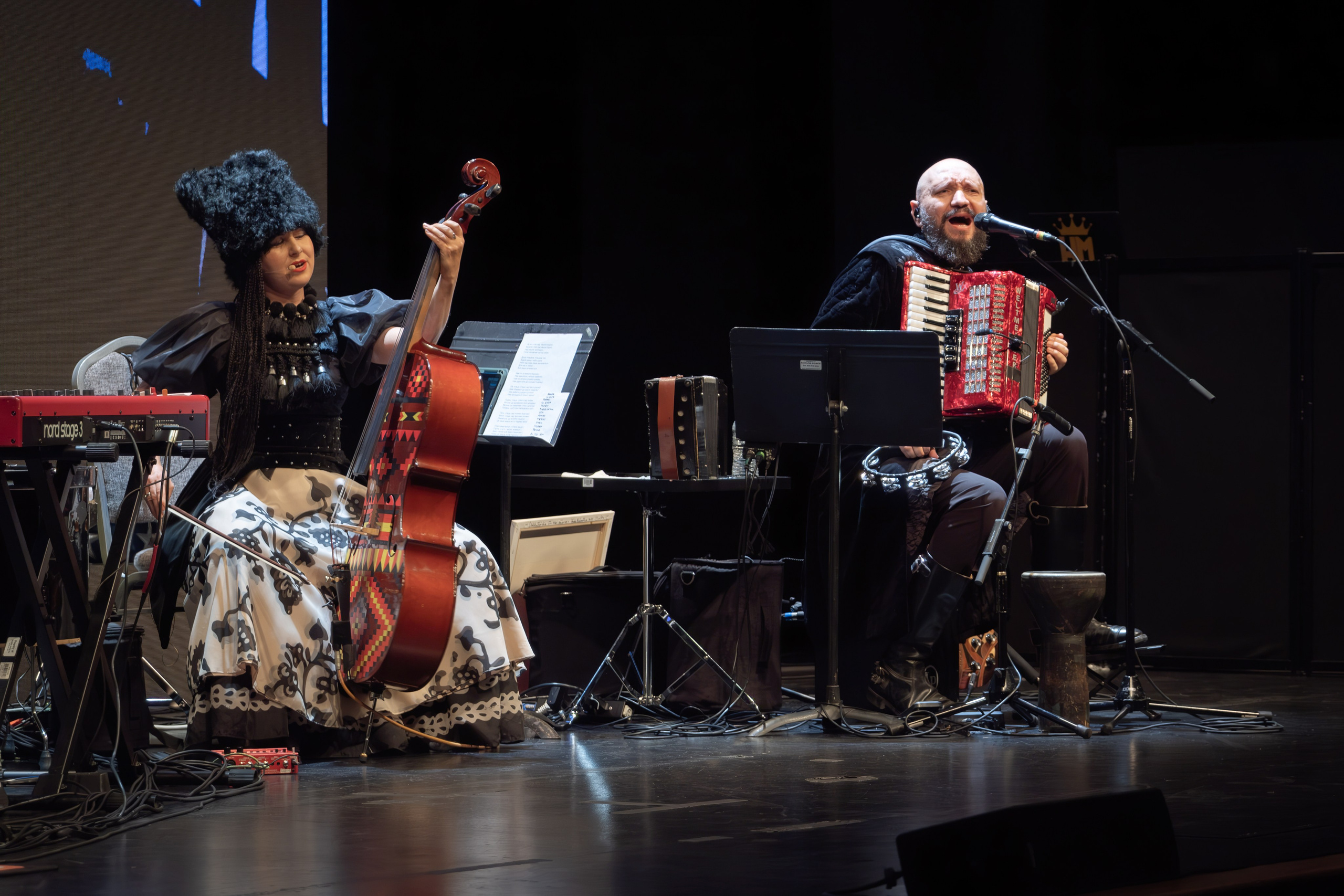 DAKHA BRAKHA. Reportage concert portrait photography in the San Francisco Bay Area