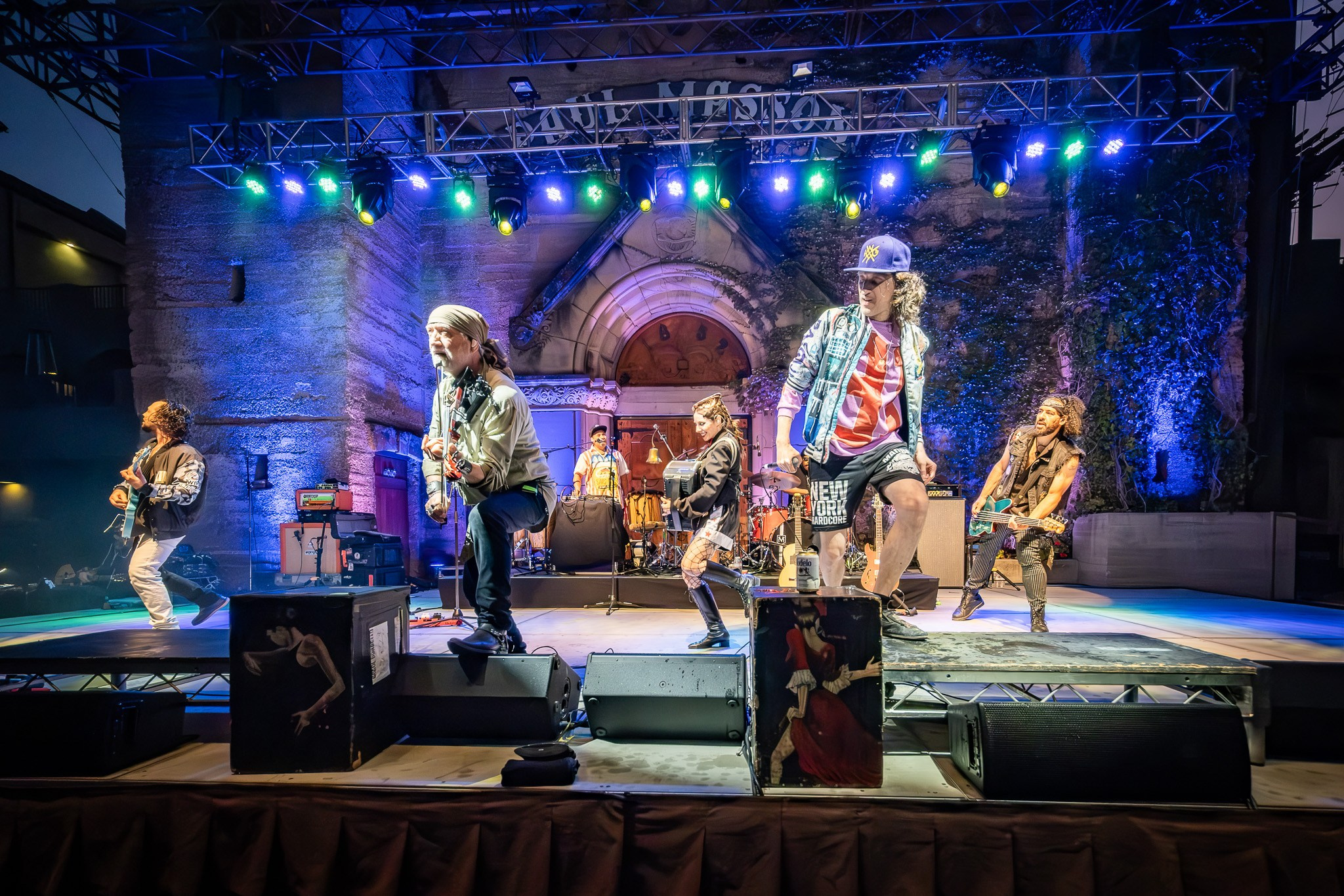 GOGOL BORDELLO / SARATOGA / CA. Reportage concert portrait photography in the San Francisco Bay Area