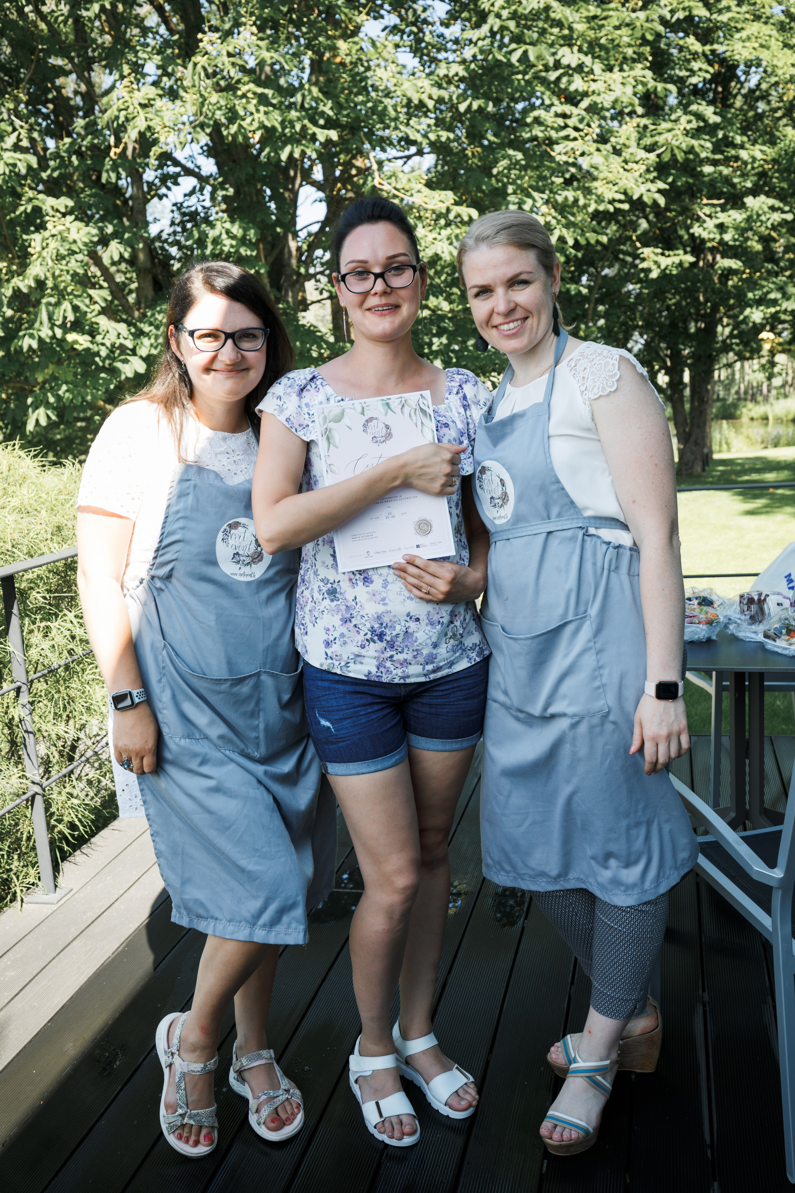 Art Event kāzu dekoratoru kursi. Sandra Garanca Portrait and event photographer