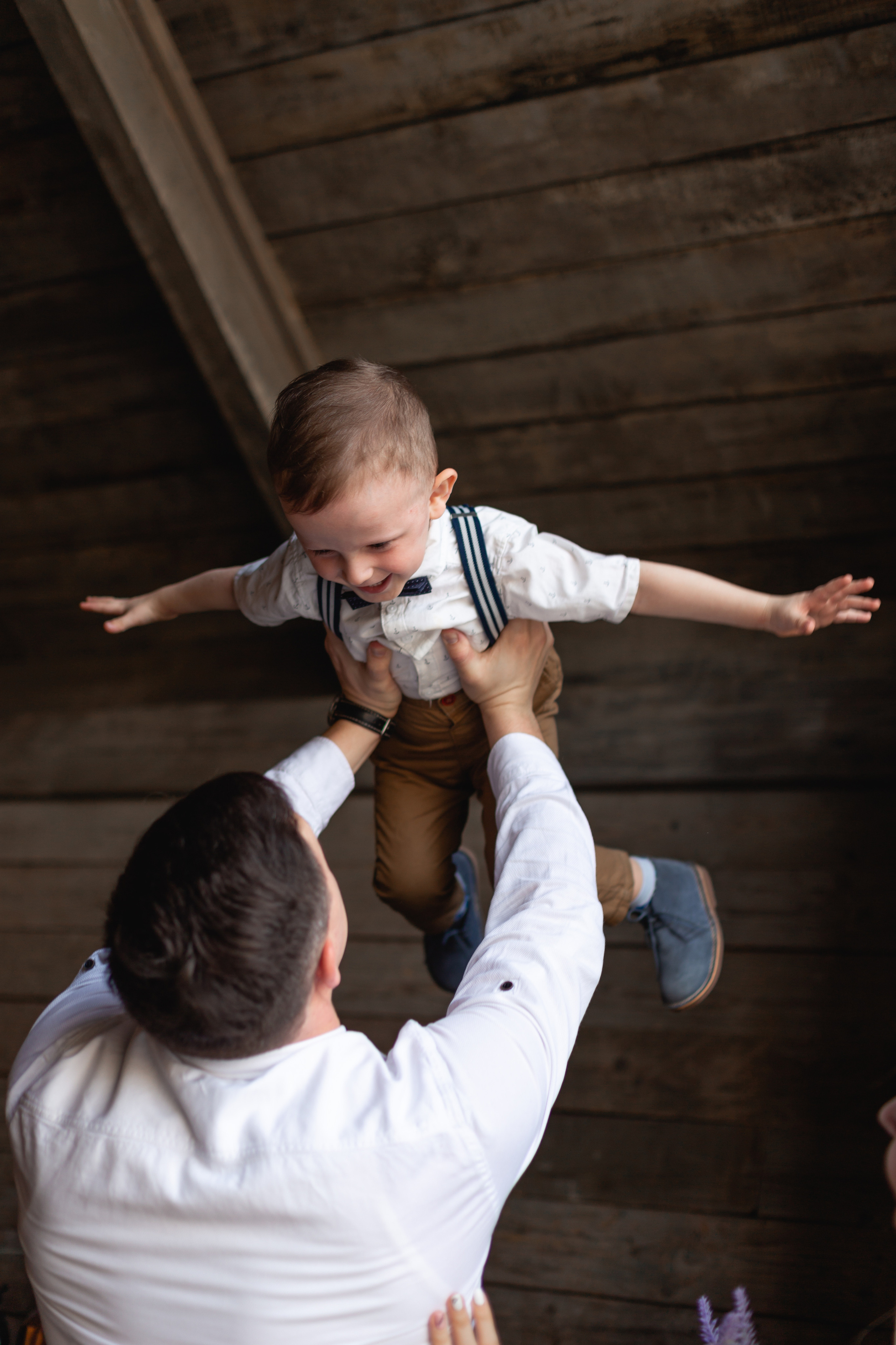 Andrew, Sveta & Andrew Junior | Family Portrait in The Studio. Sasha Amelie — Lifestyle Photographer NYC