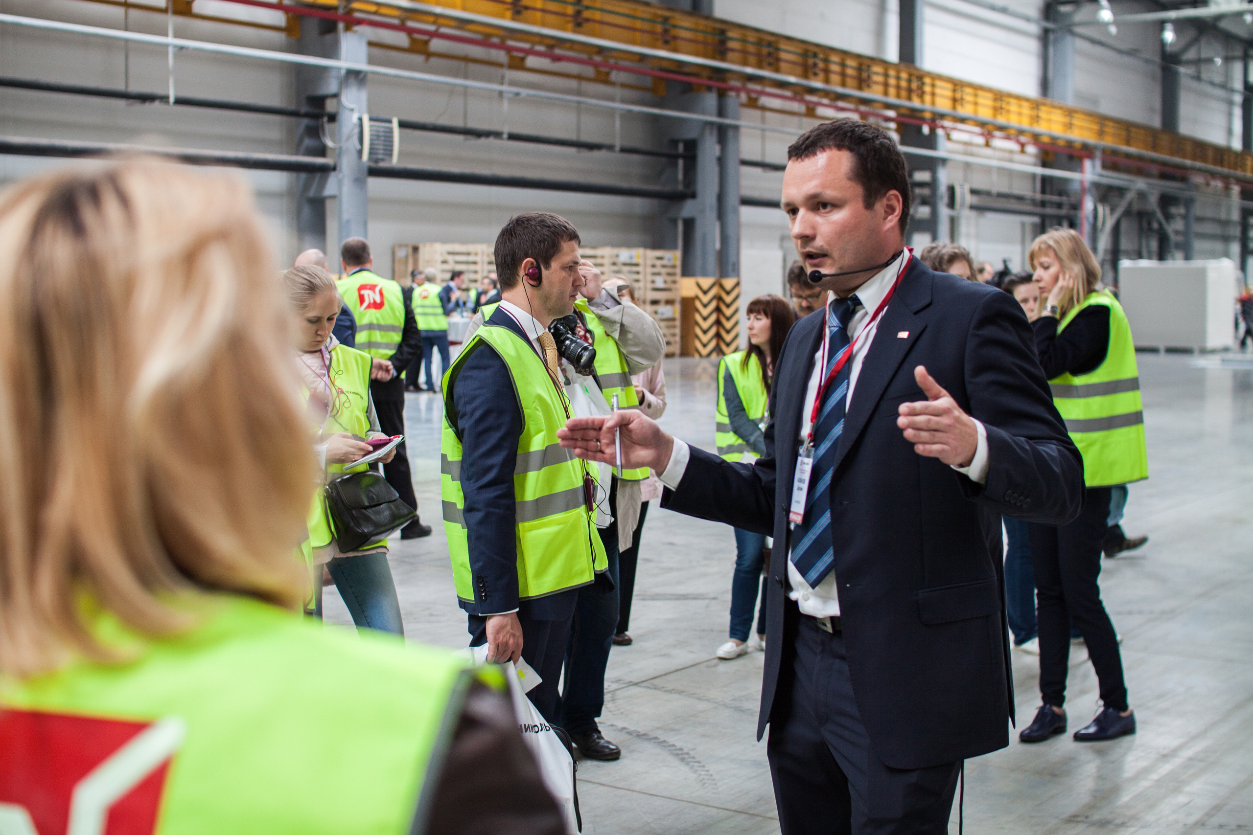 Opening of production of Technonikol in Ryazan. Sasha Amelie — Lifestyle Photographer NYC