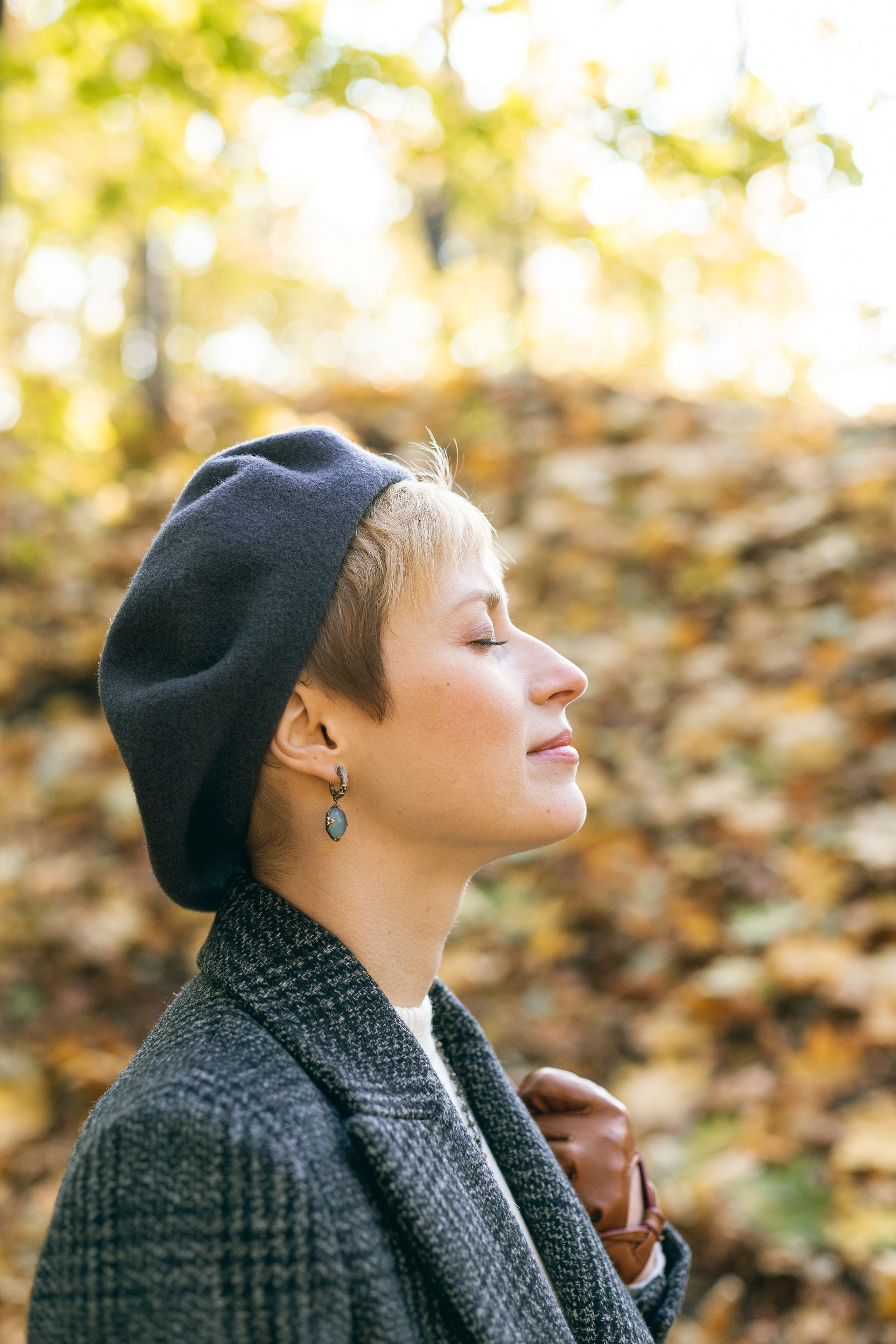 Nastya & Funky | Golden Autumn in Neskuchnuy Garden. Sasha Amelie — Lifestyle Photographer NYC