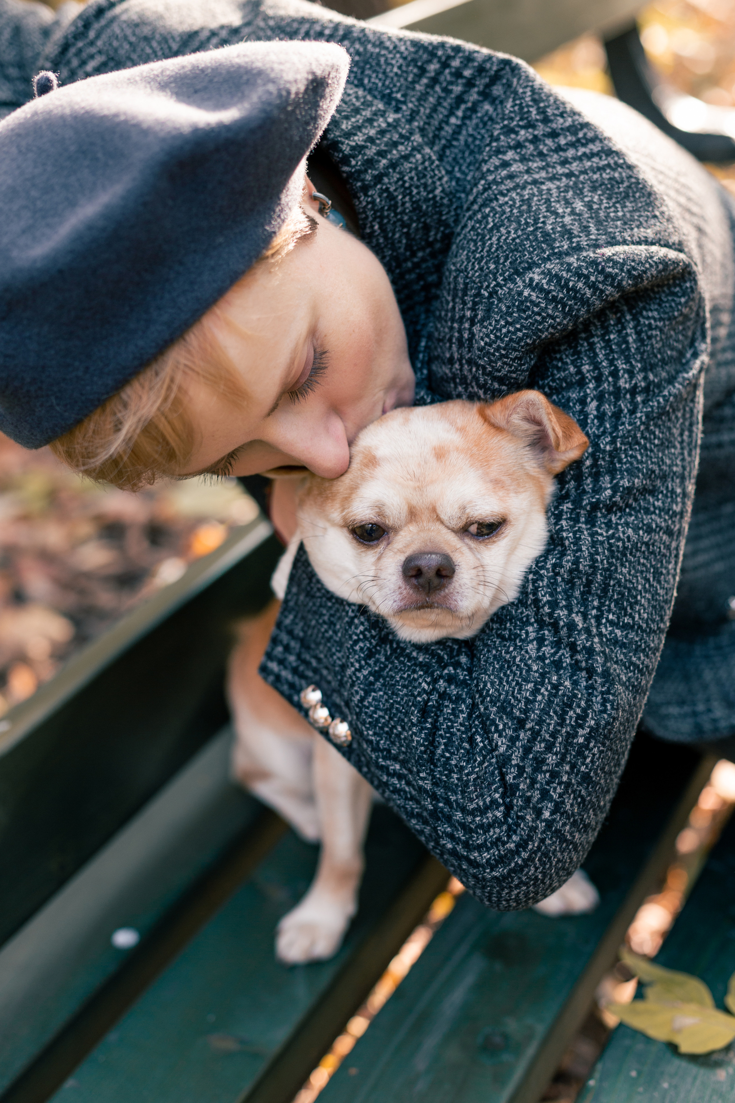Nastya & Funky | Golden Autumn in Neskuchnuy Garden. Sasha Amelie — Lifestyle Photographer NYC