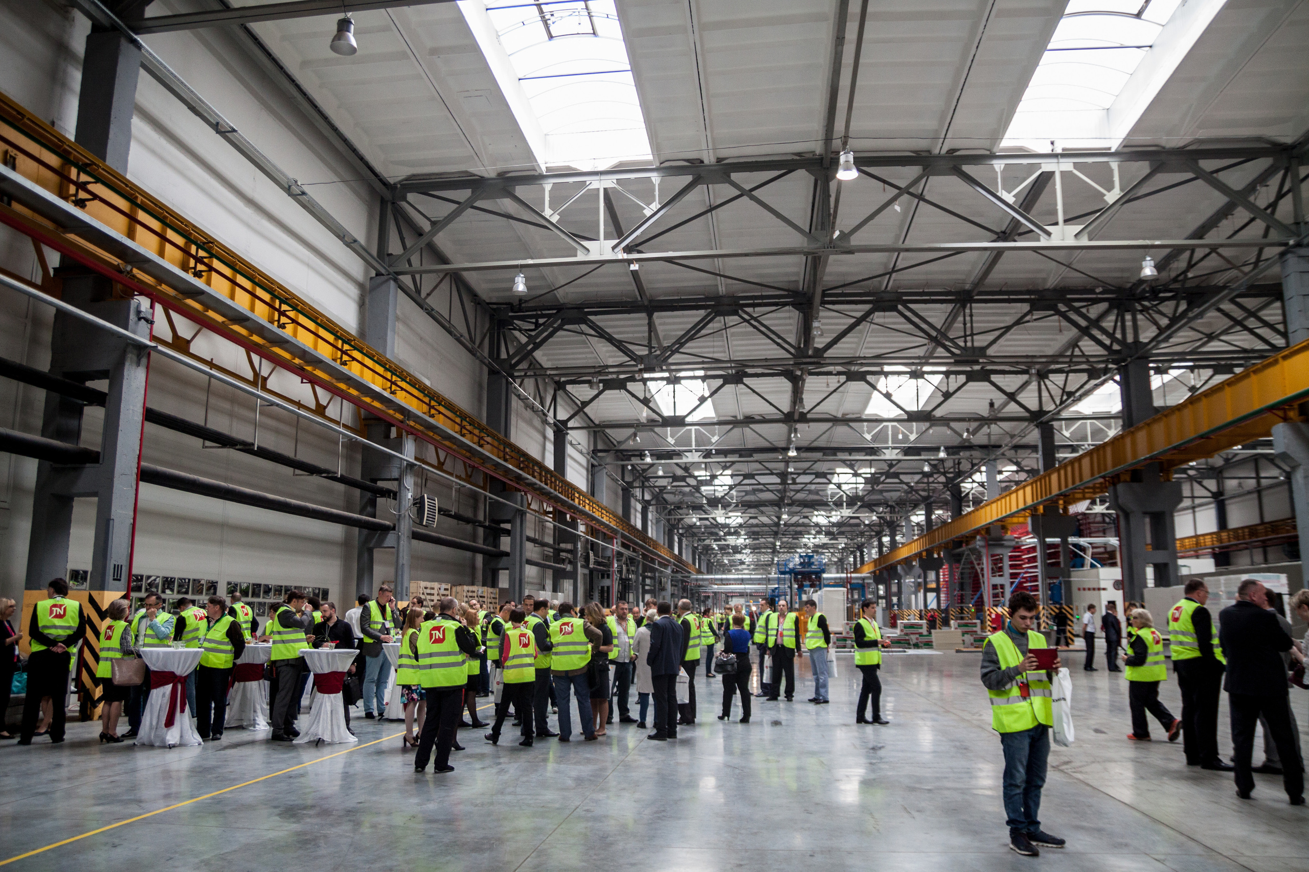 Opening of production of Technonikol in Ryazan. Sasha Amelie — Lifestyle Photographer NYC