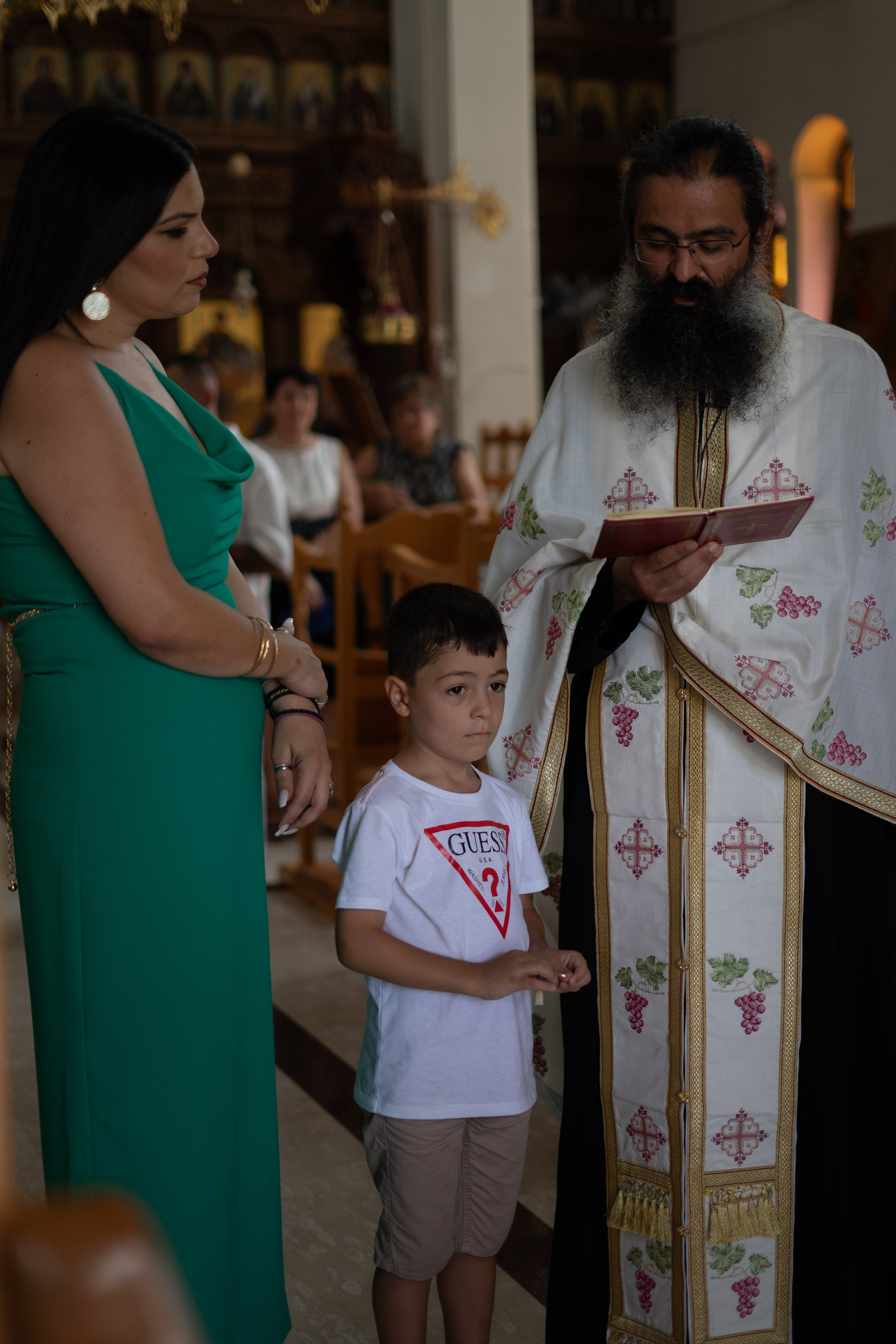 George's baptism day (short report). Ваш Фотограф на Кипре, Нино Келесиду