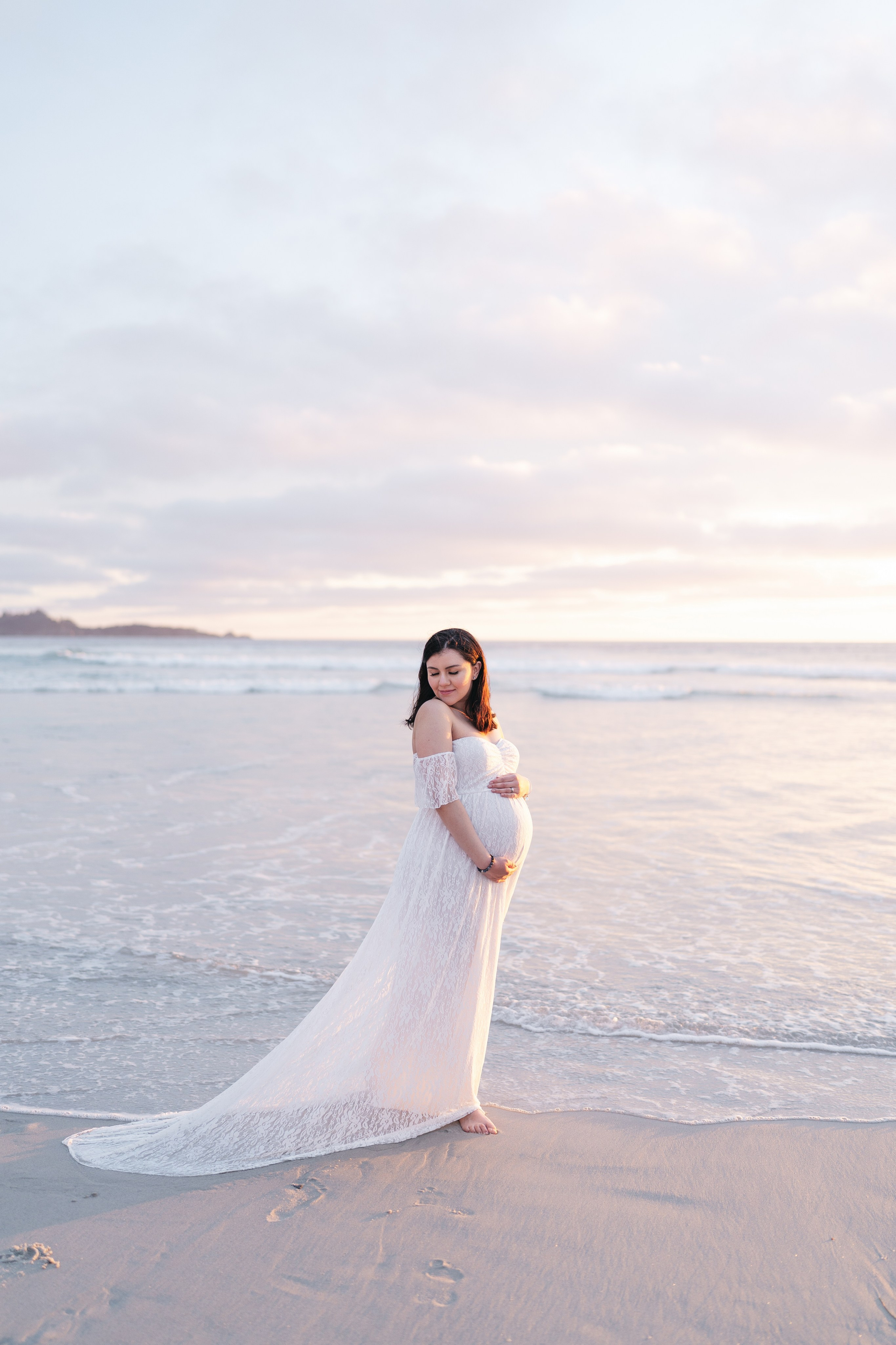 Luz Maternity Session at Carmel. Soulo Photography | San Francisco Bay Area Based Photographer
