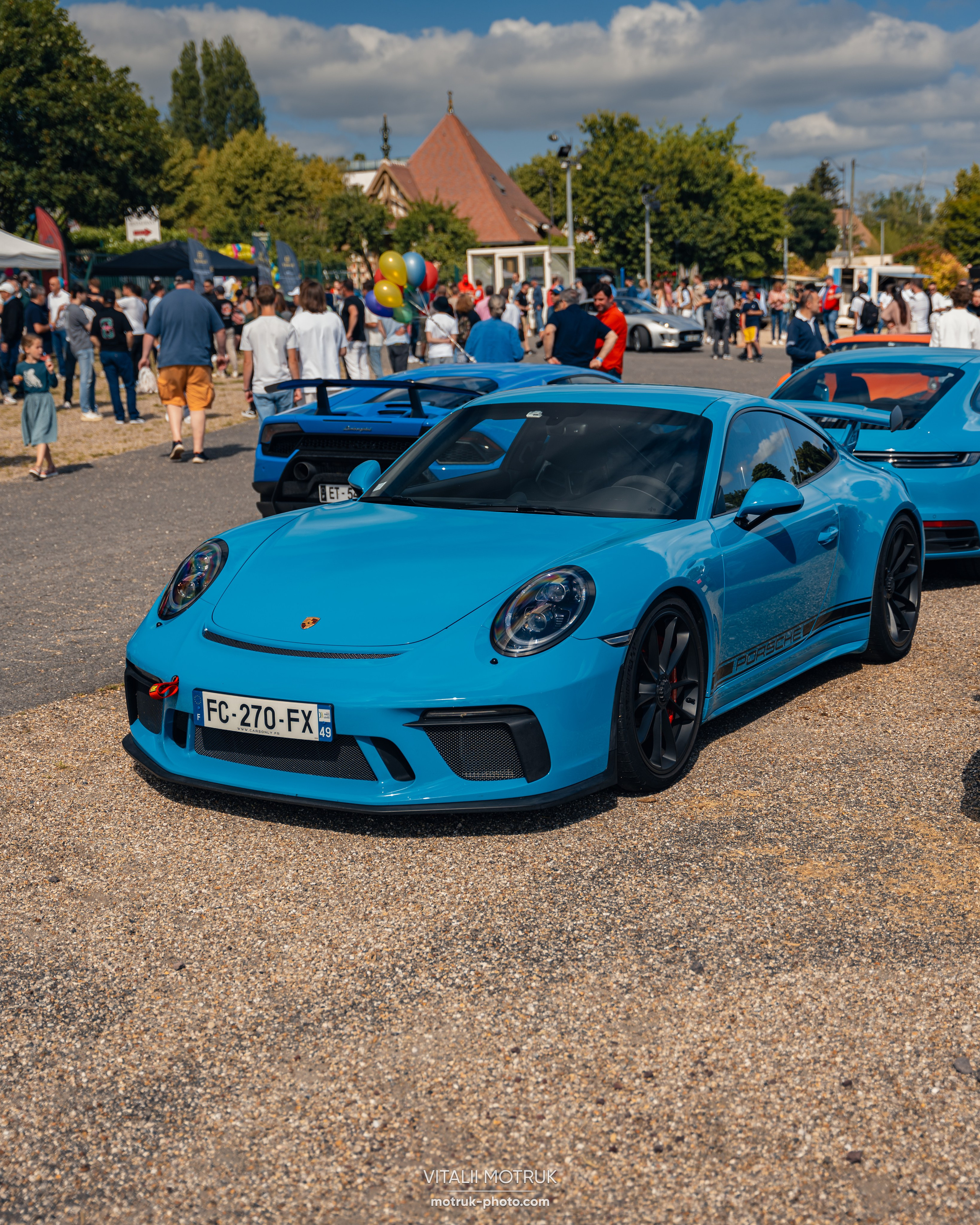 Cars and Coffee 23 juin 2024. Photographe de voitures à Paris — Vitalii Motruk