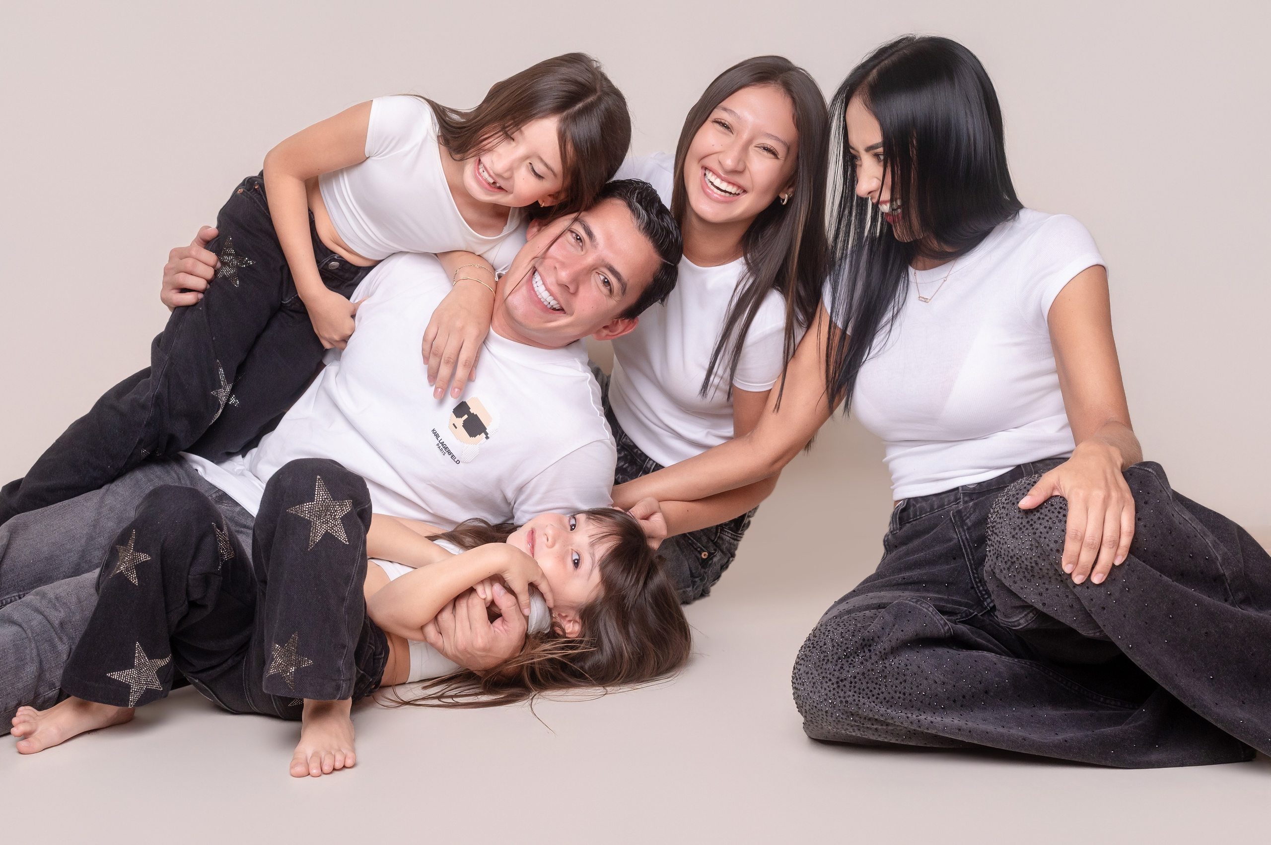 Fotos de estudio con Familias!. Www.dresalgadophoto.com