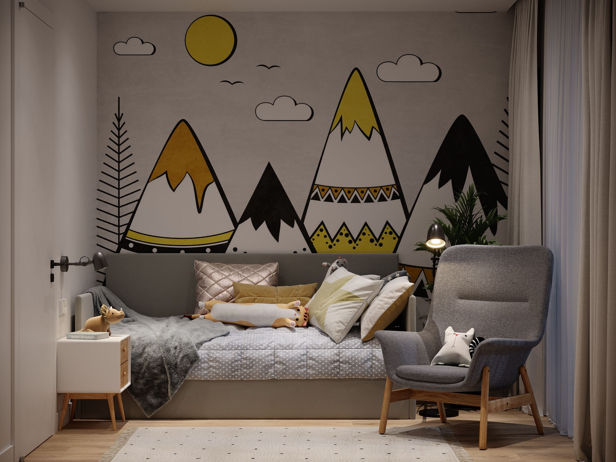 Ваш собственный уютный уголок. ROMAN VISUAL| СОЗДАНИЕ ВЫСОКОКАЧЕСТВЕННОЙ 3D-ВИЗУАЛИЗАЦИИ