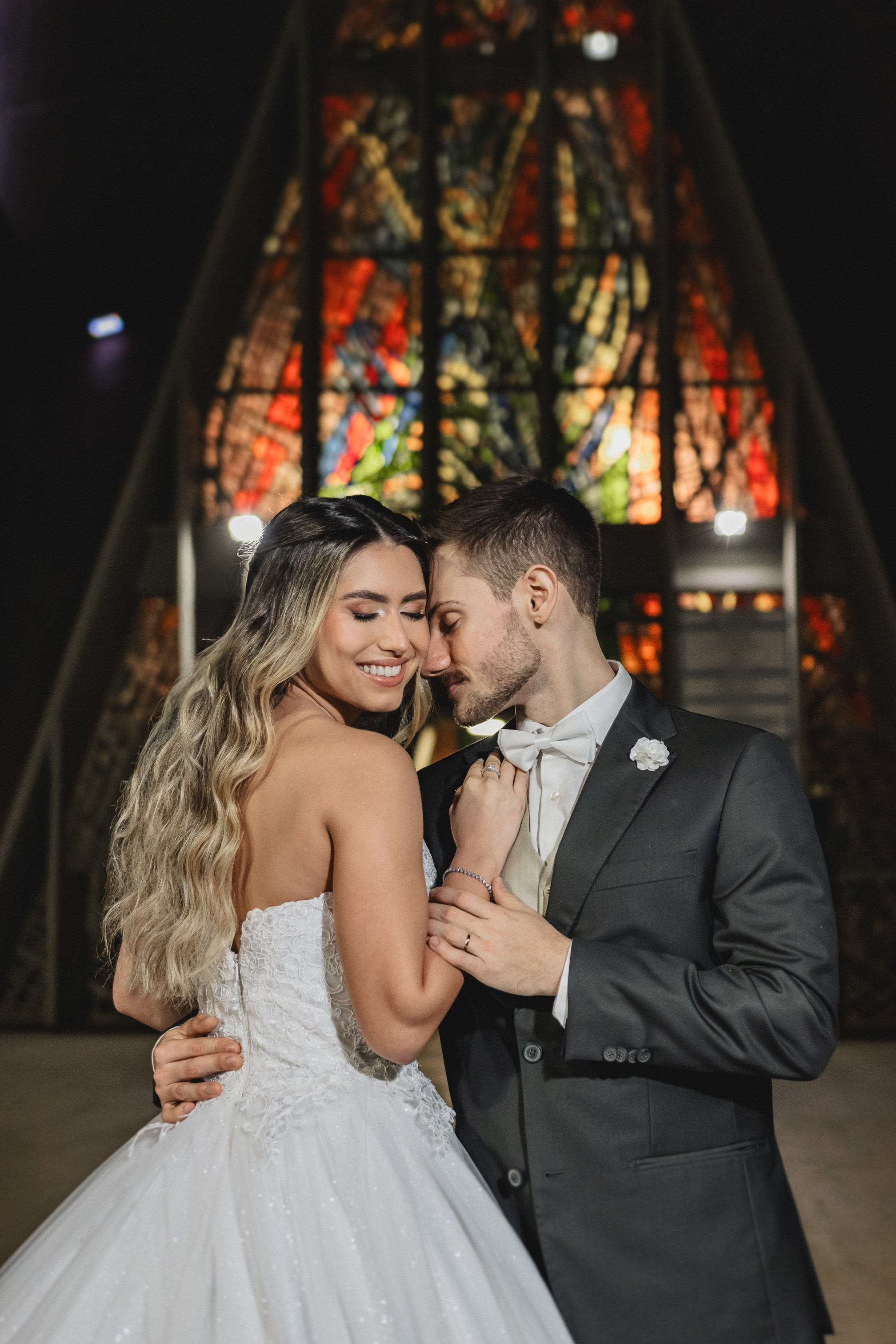 Heloisa e Andre casamento na catedral de maringa. Fotografo de casamento I Claudinei Moura