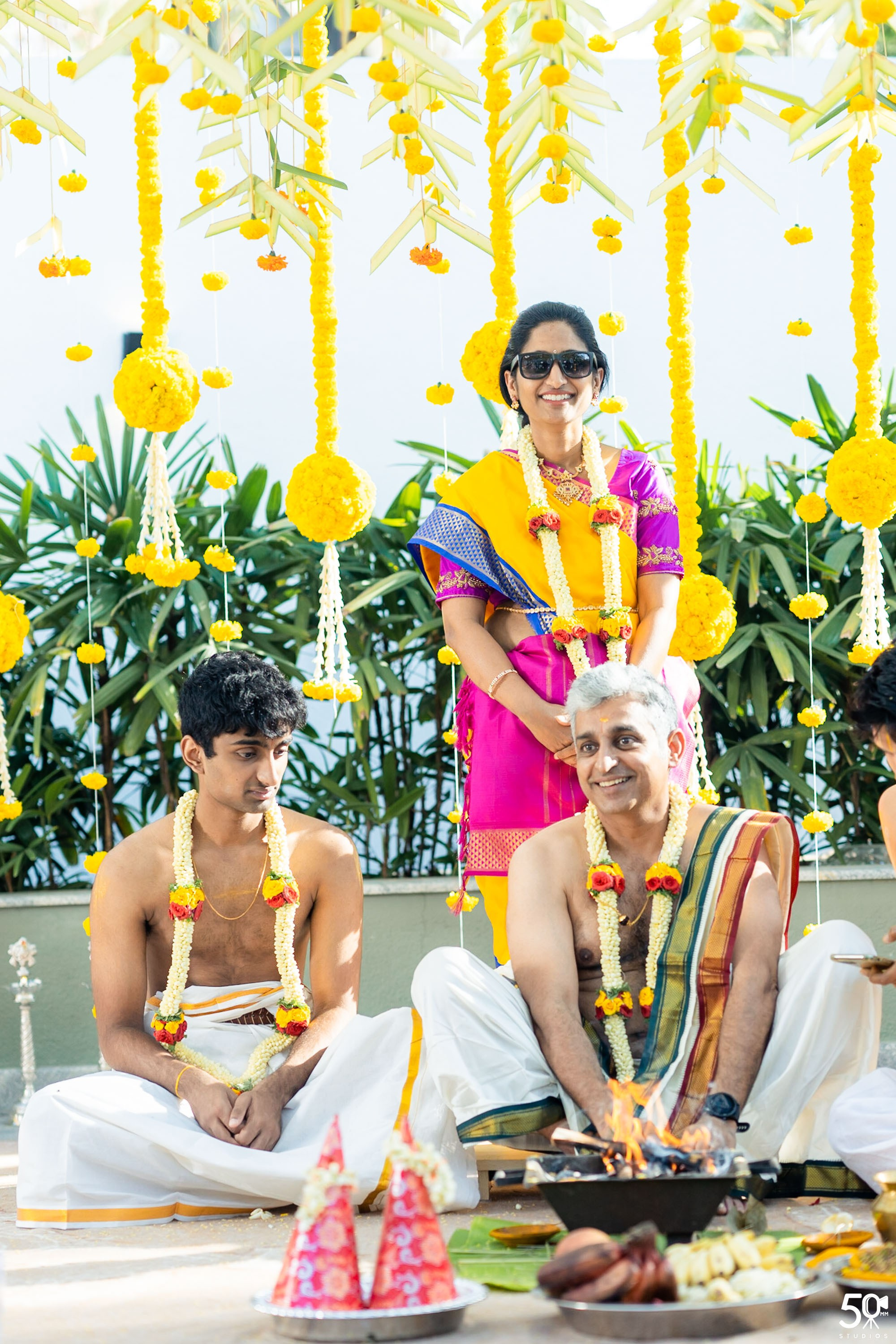 SANJAY AND SAKETH UPANAYANA. 50mm STUDIOS