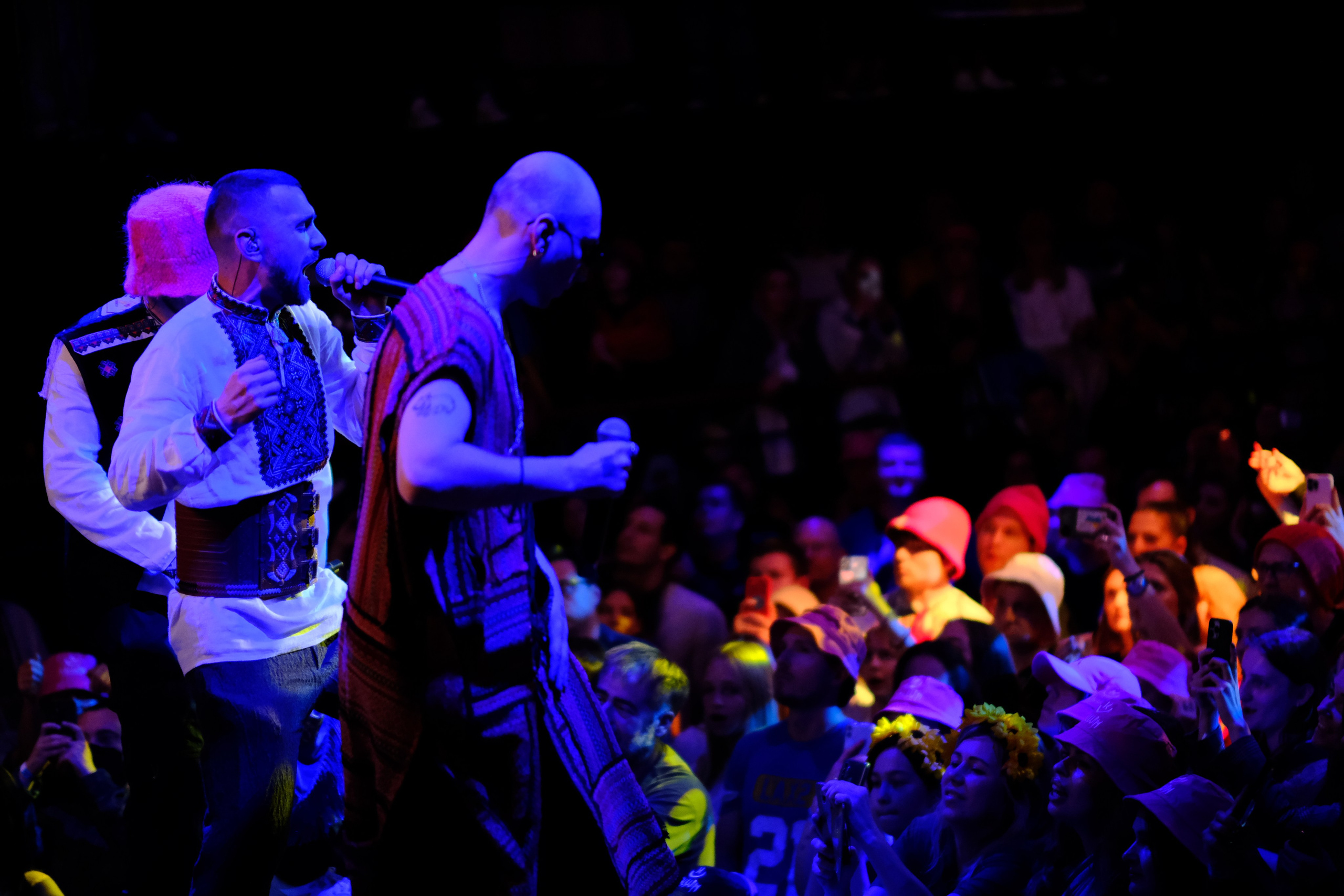 KALUSH ORCHESTRA. Reportage concert portrait photography in the San Francisco Bay Area