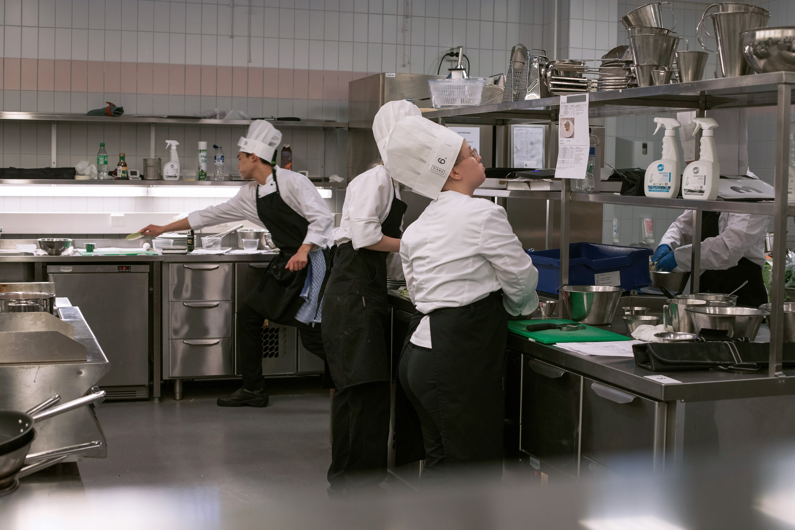 Повар и официант. Екатерина Мансур Портретный фотограф в Финляндии (Хельсинки и Уусима)