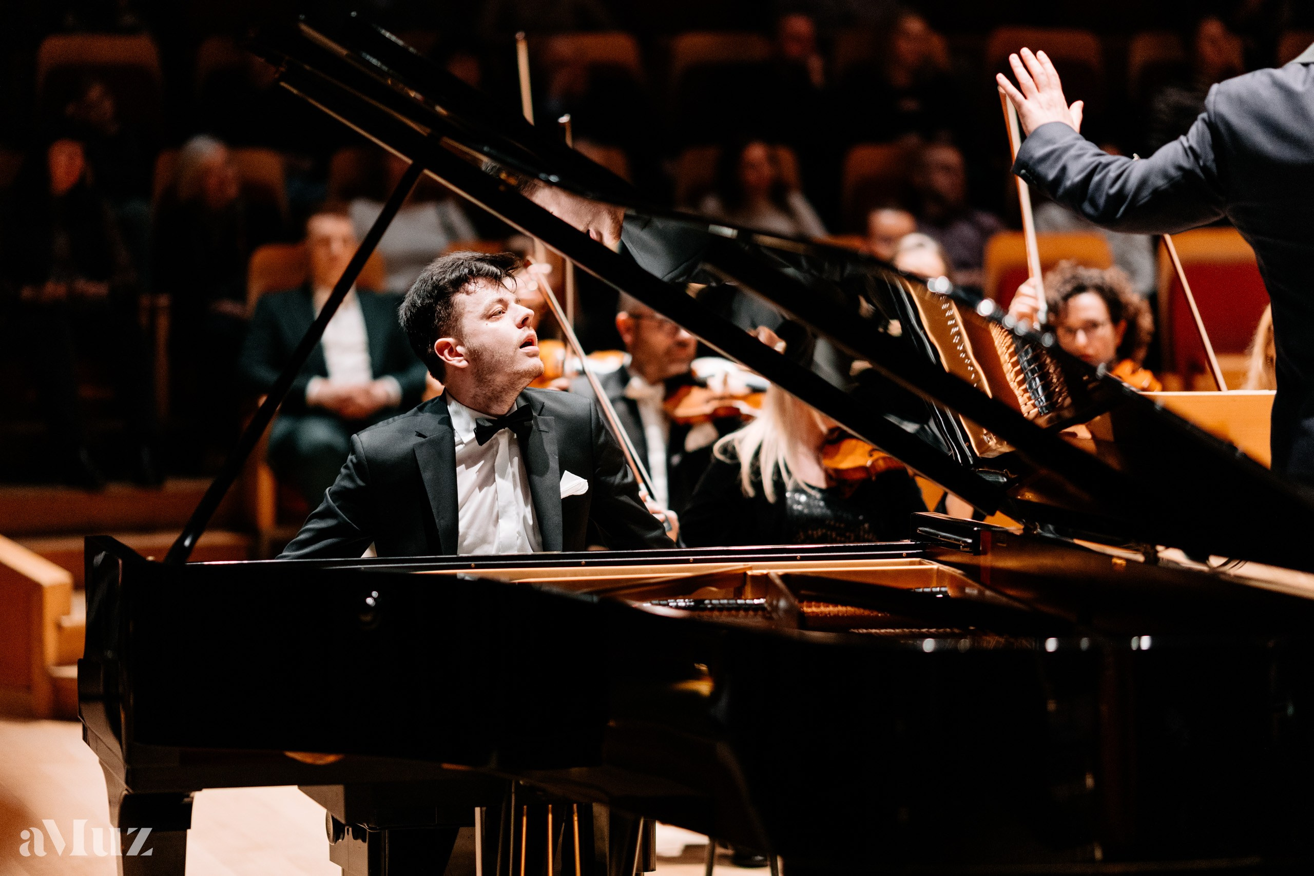 Koncert dyplomantów aMuz w Polskiej Filharmonii Bałtyckiej. Fotograf Ślubny Warszawa - Sesje Biznesowe Rodzinne Eventy
