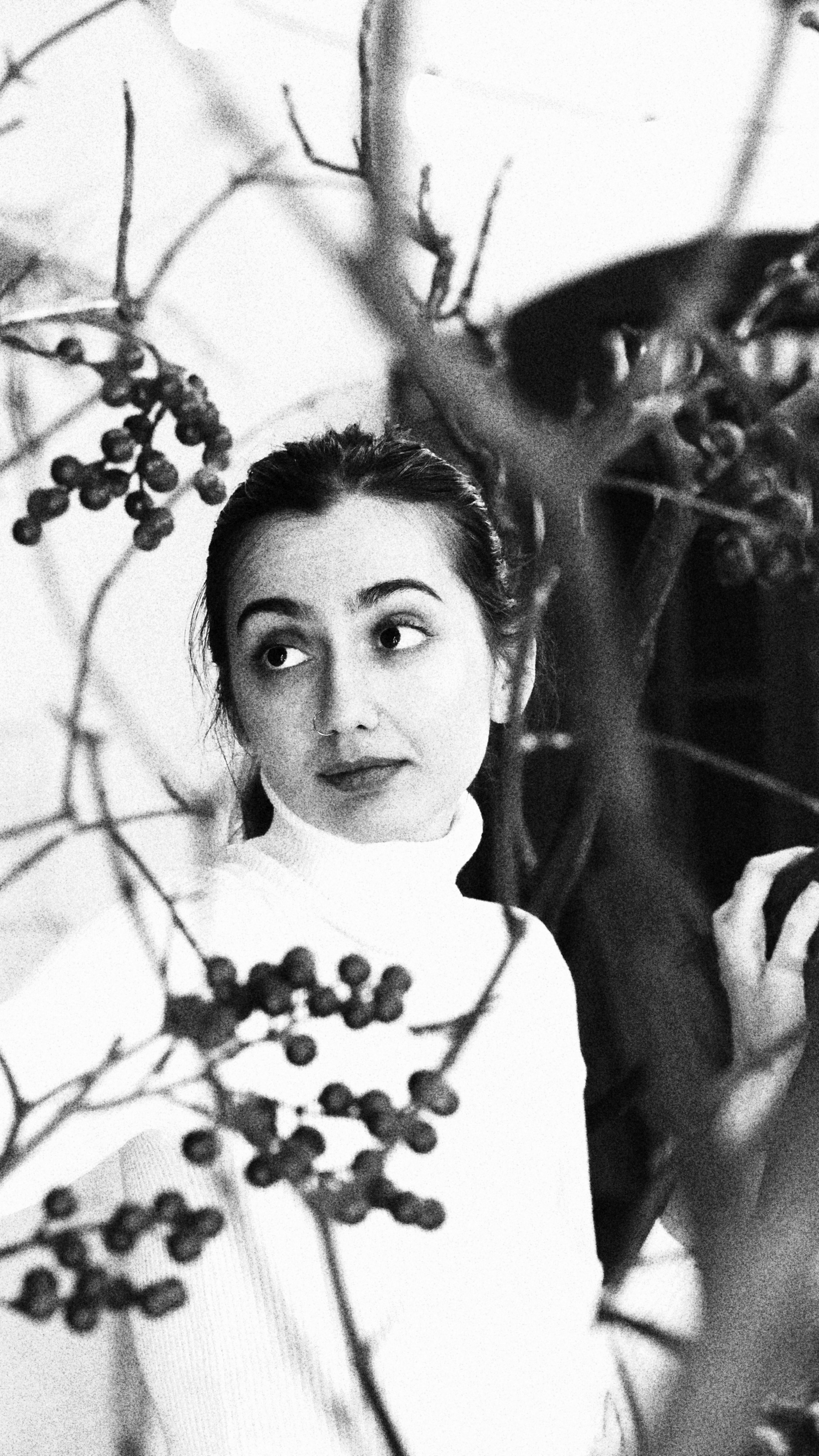 Eva / Christmas Story. BNW Around Photography