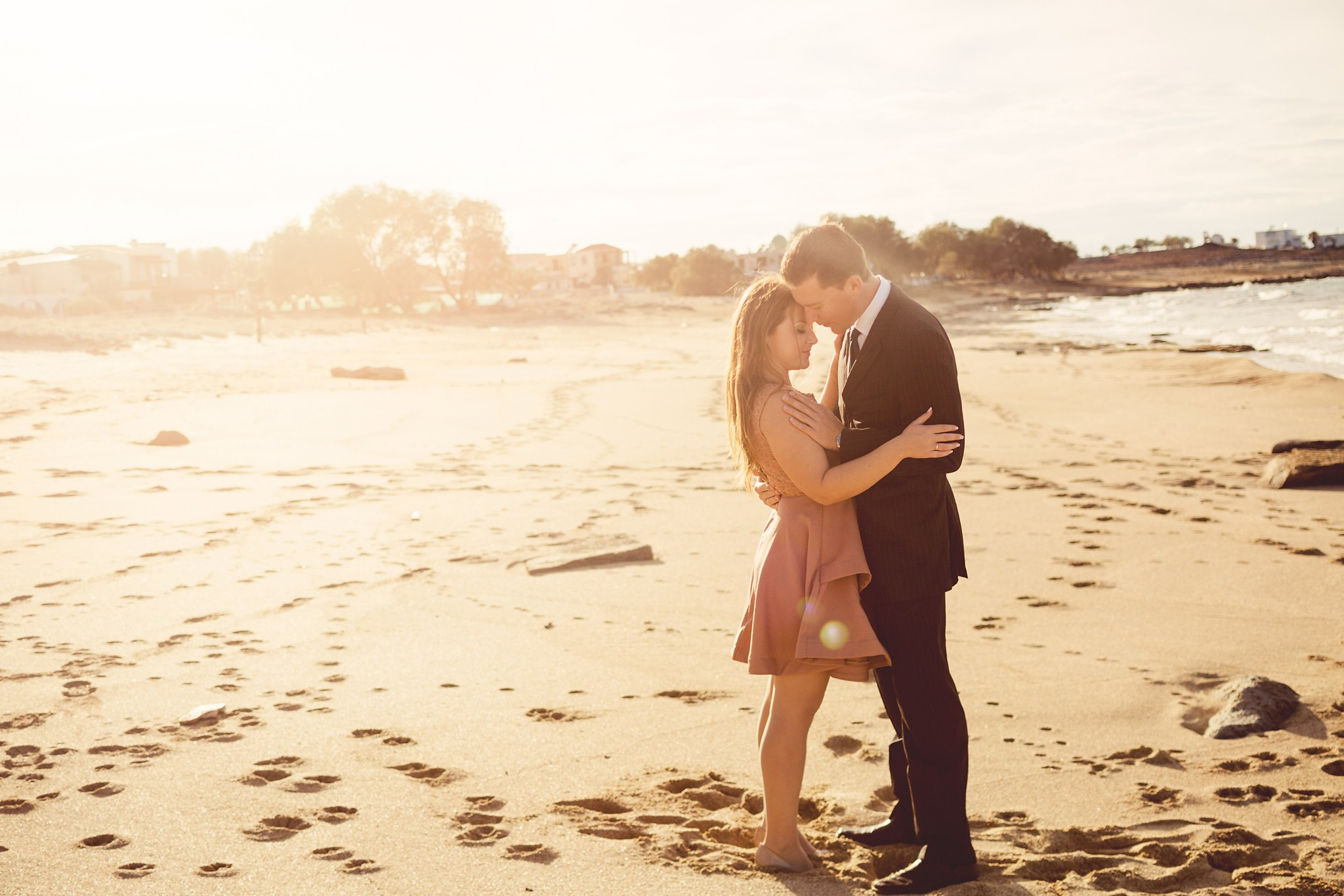 Ronalds & Svetlana, Crete. Denny Savon — Photographer in Santorini | Weddings, Love Stories & Flying Dress