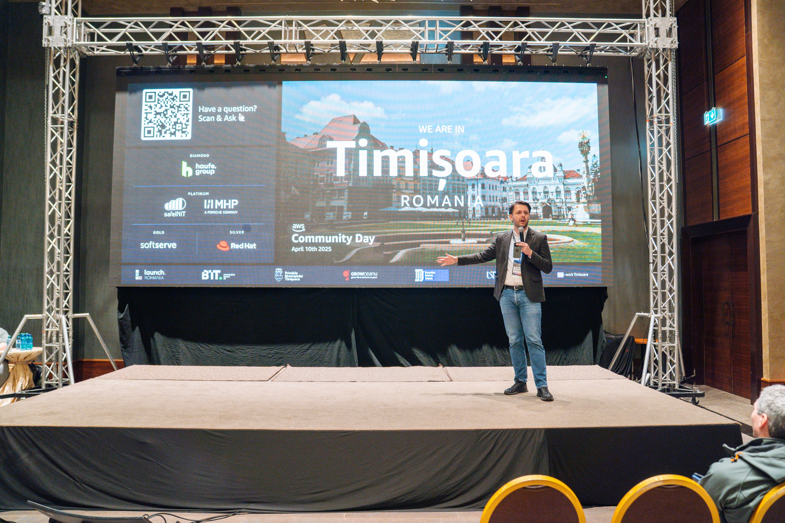 AWS Community Day 2025. Cozac Cristian Photographer