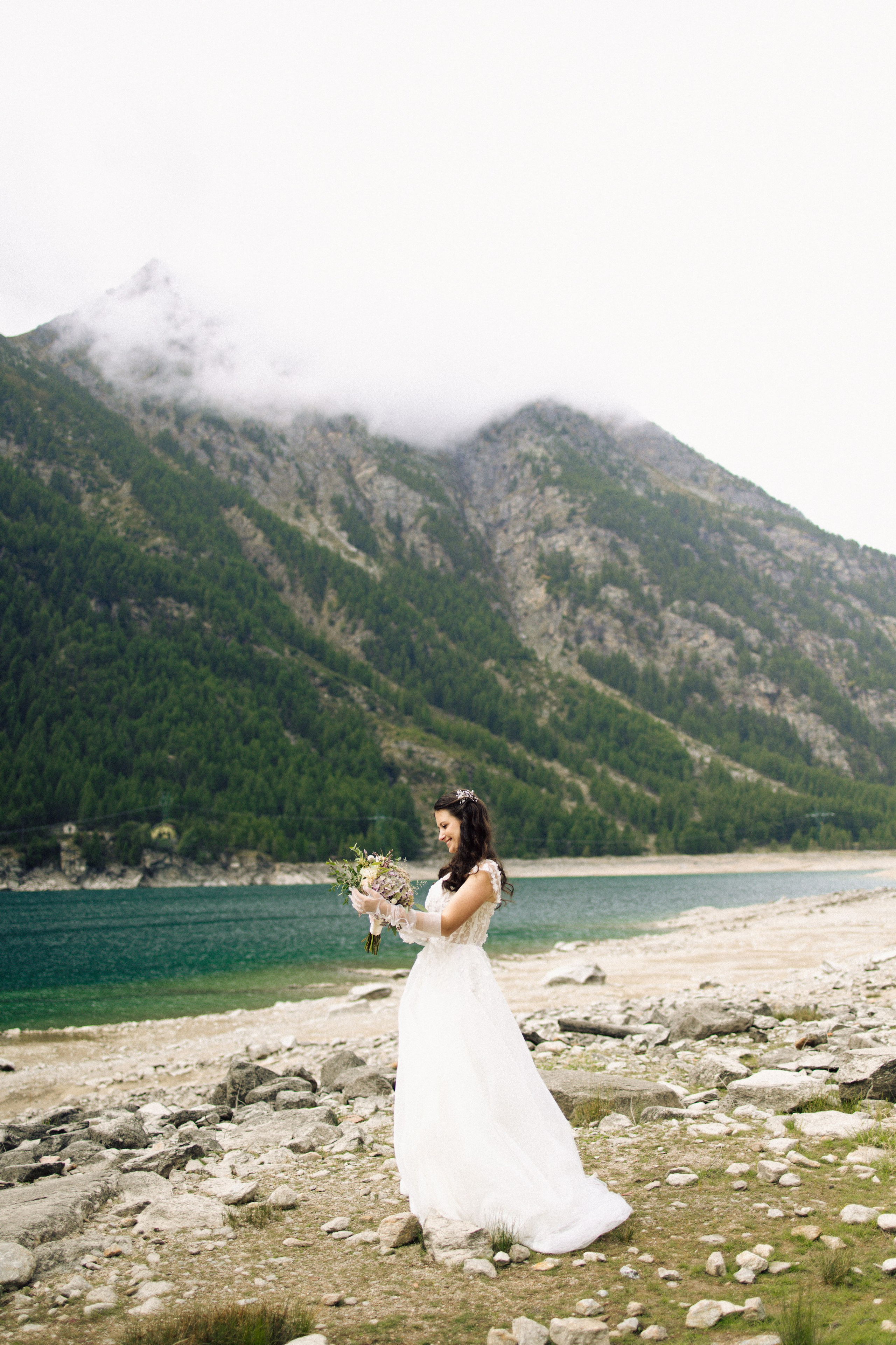 Anastasiya & Emanuele | Italian Alps. Liza Bizzaro — Italy Wedding, Love Story & Portrait Photographer in Milan, Turin, Piedmont and Across Italy