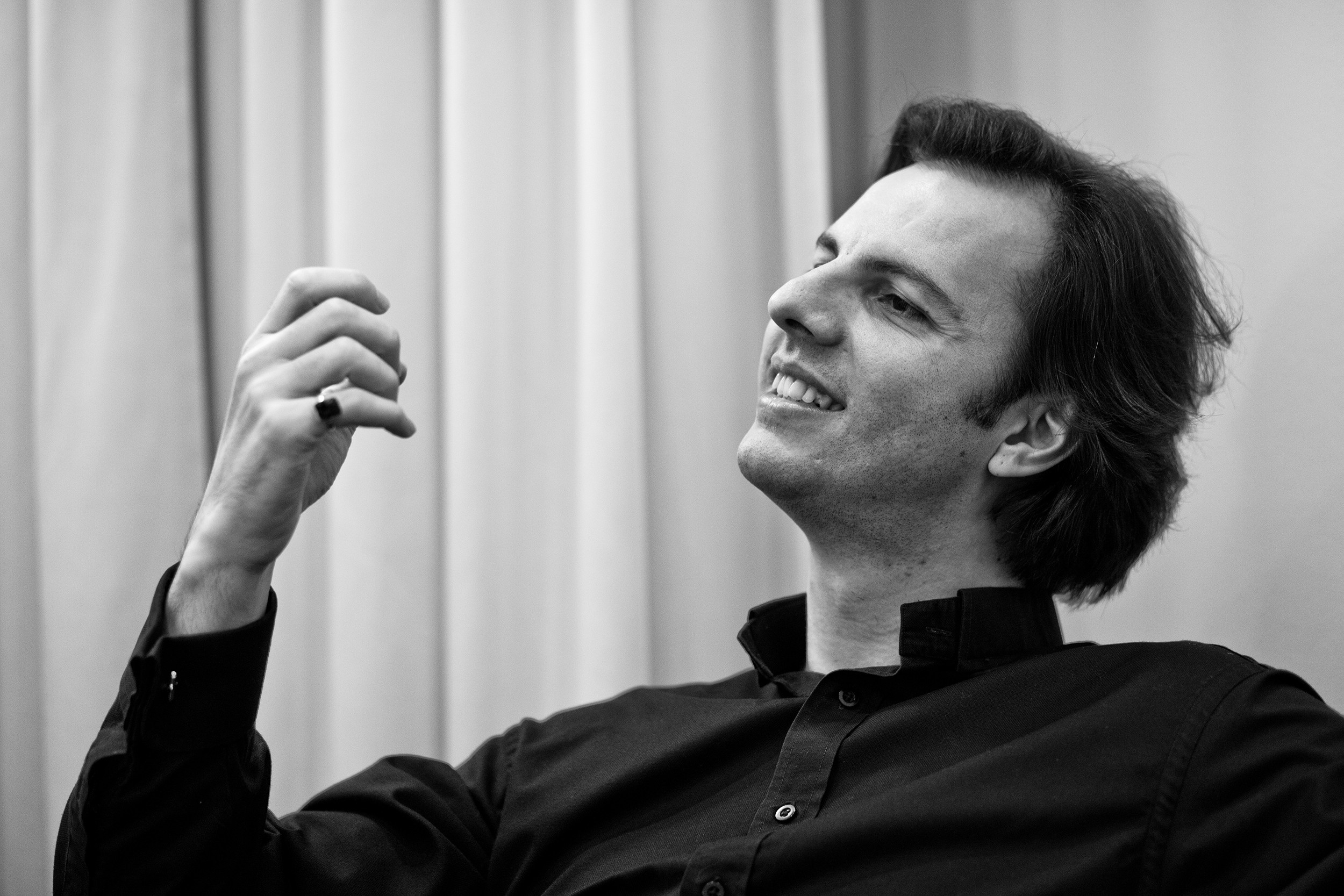 Теодор Курентзис перед концертом  Teodor Kurrentzis before concert