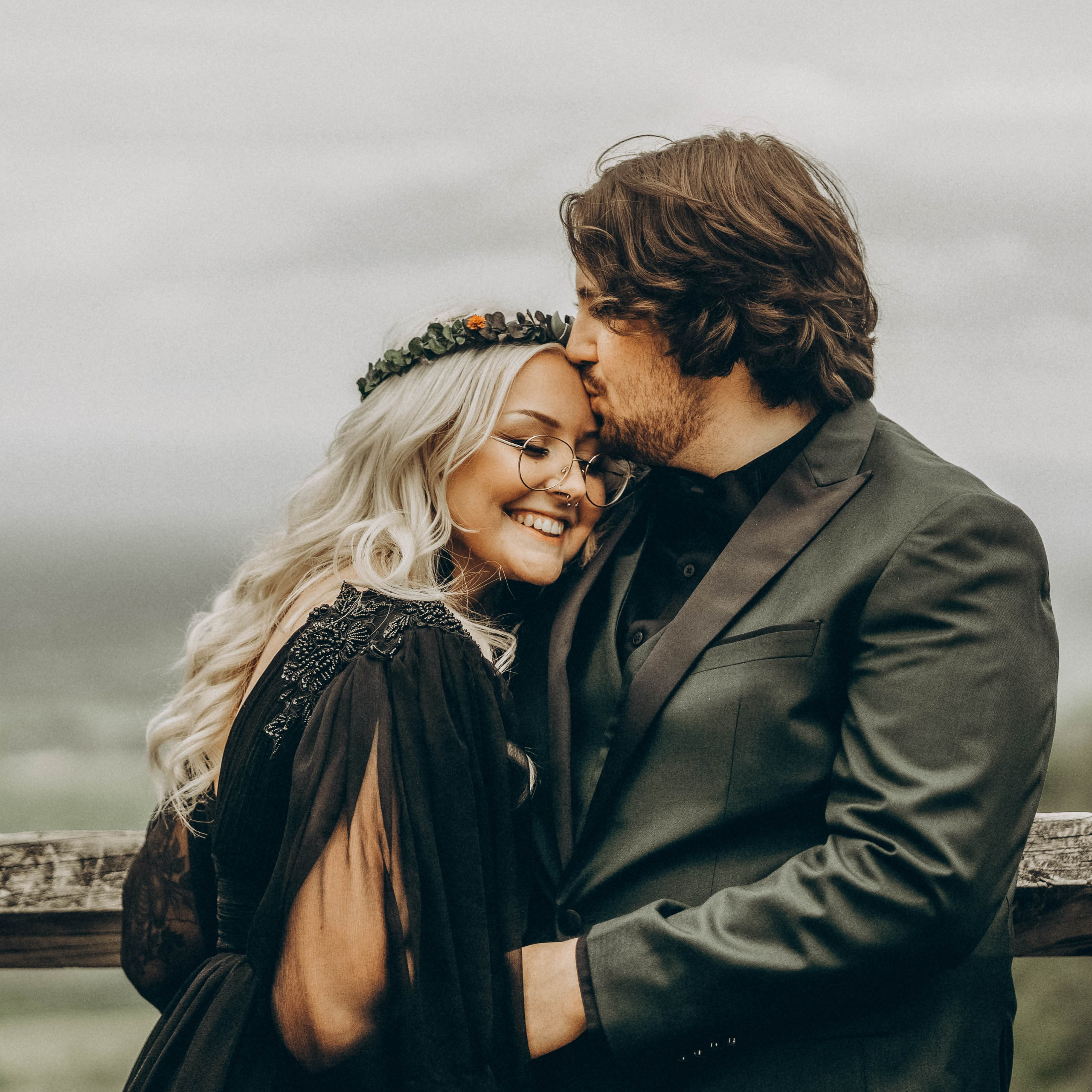 Vintage portrait photography at the wedding