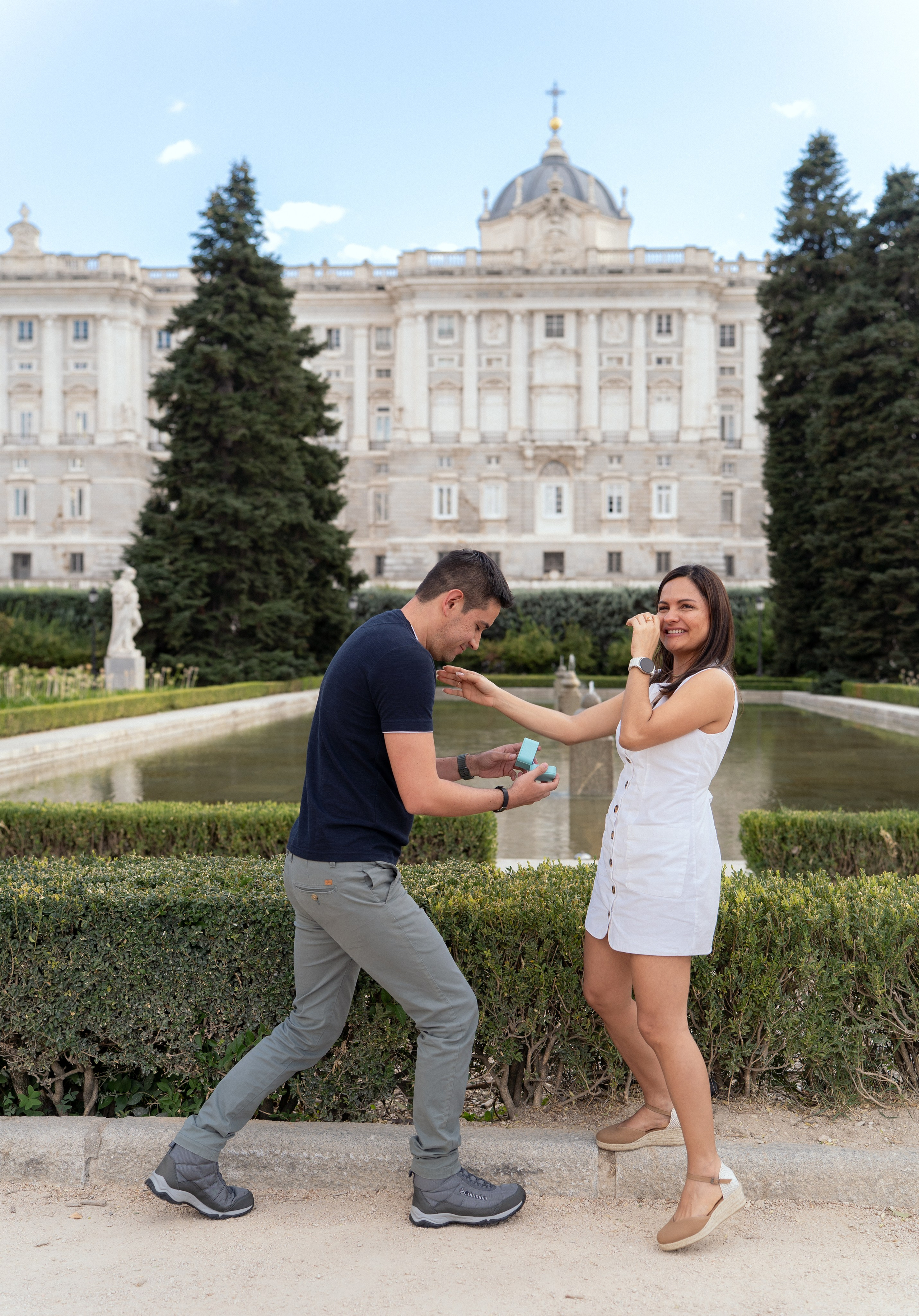 Engagement at the Royal Palace. Fotógrafo en Madrid, España. Alyona Belyaninova