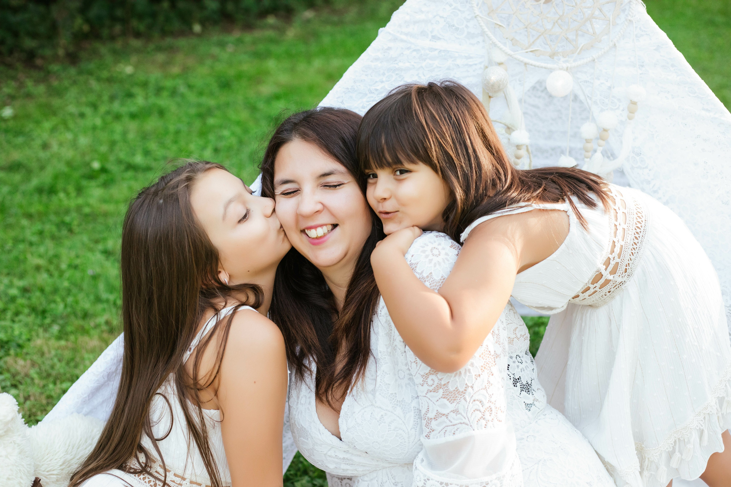 Jennifer e la sua bellissima famiglia. Luci e Capricci Photography