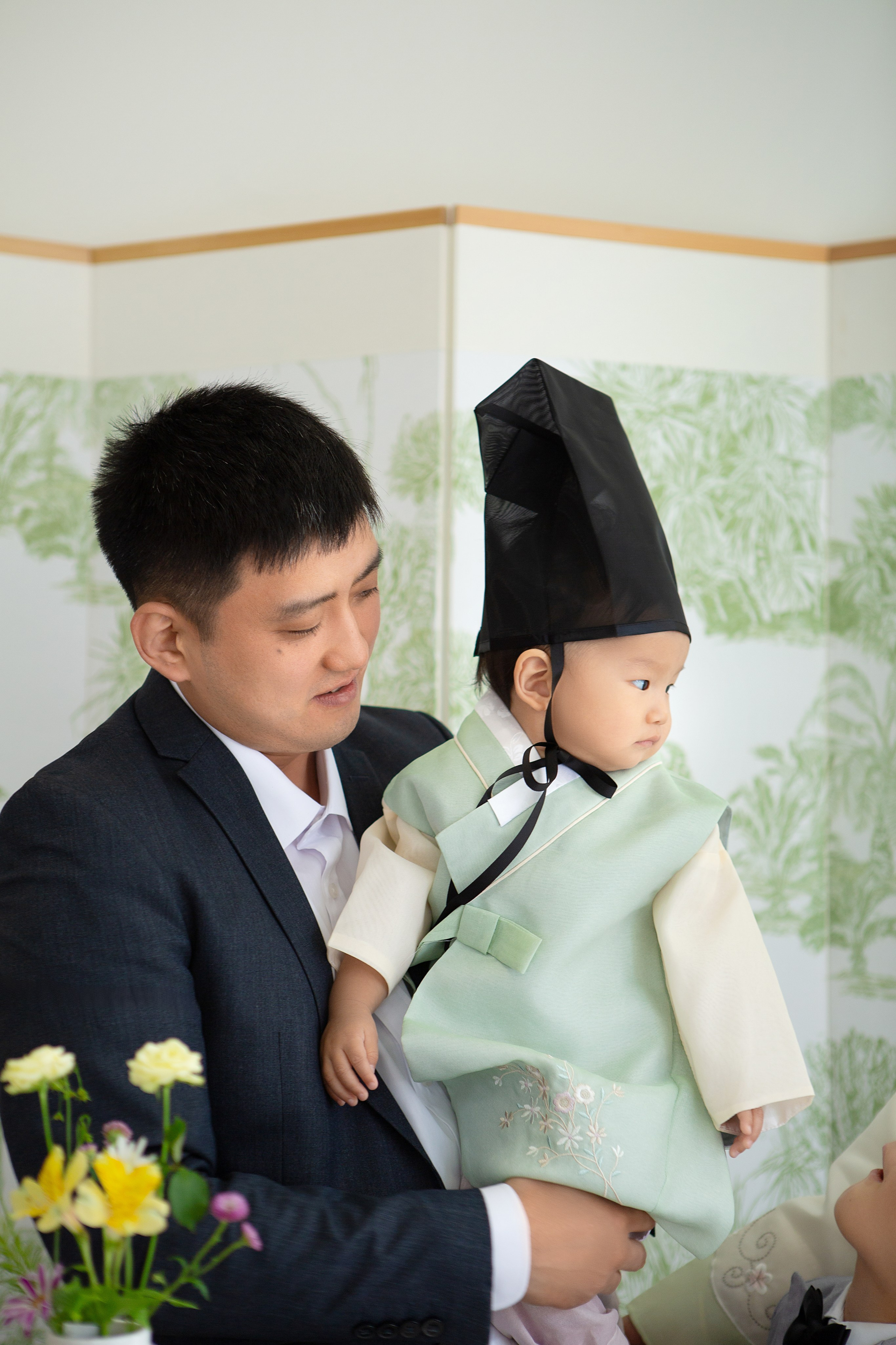 Никита в студии. Фотограф беременности, ньюборн и годовасиков в Корее Жанна Хан