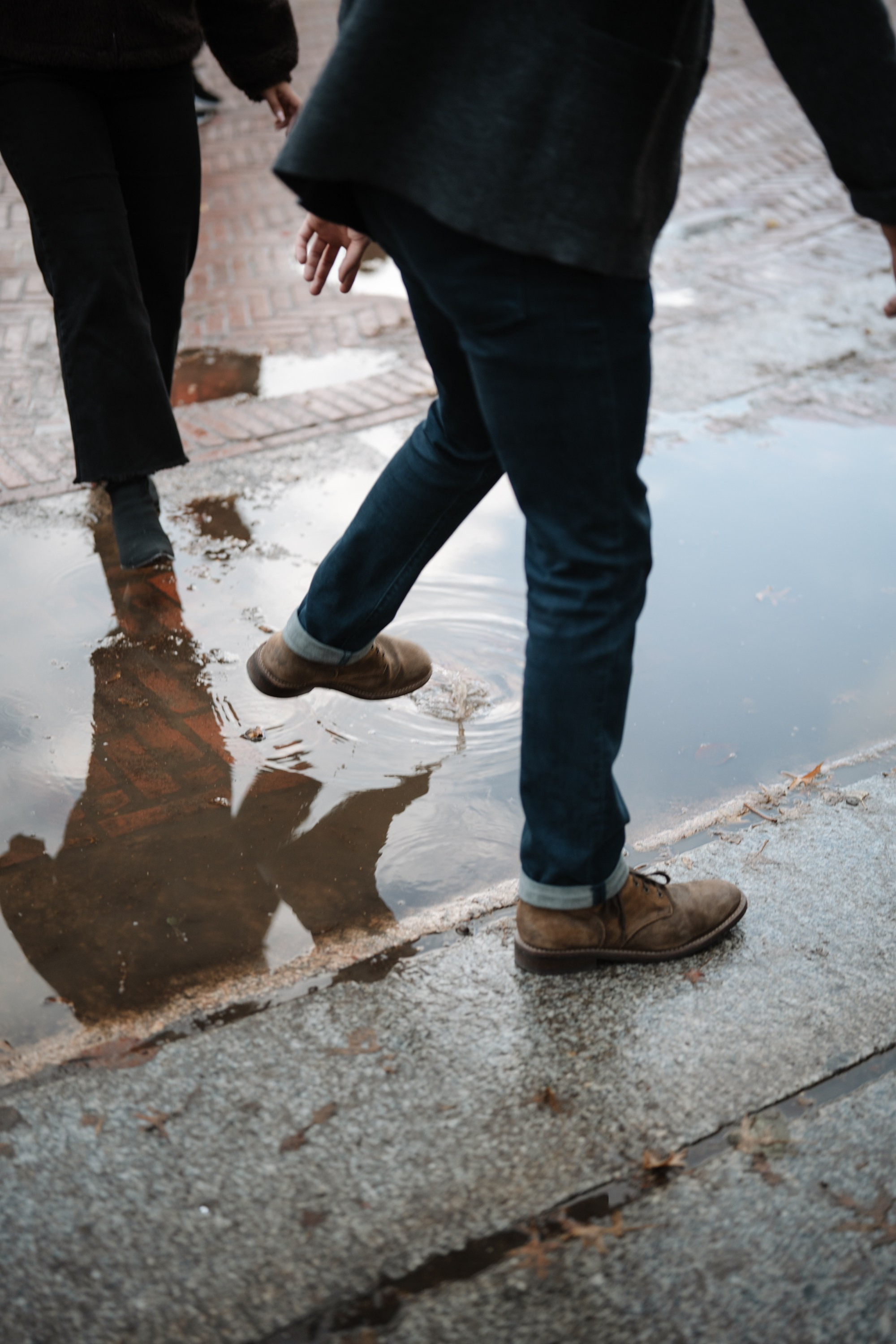 Proposal in Central Park. Portrait and wedding photographer in New York