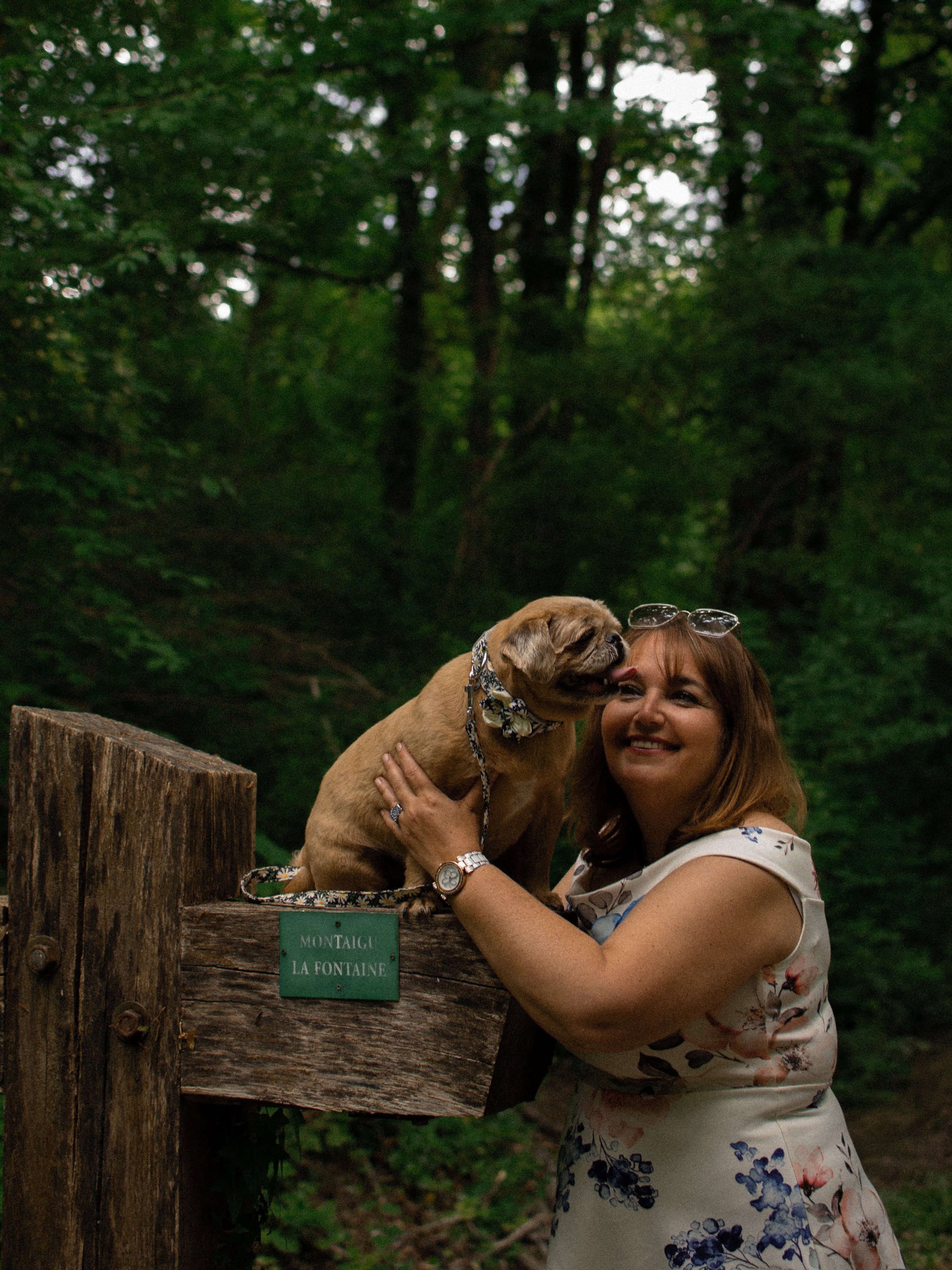 Sandrine et Lolly. Photographe animalier à Paris Anna Pereira