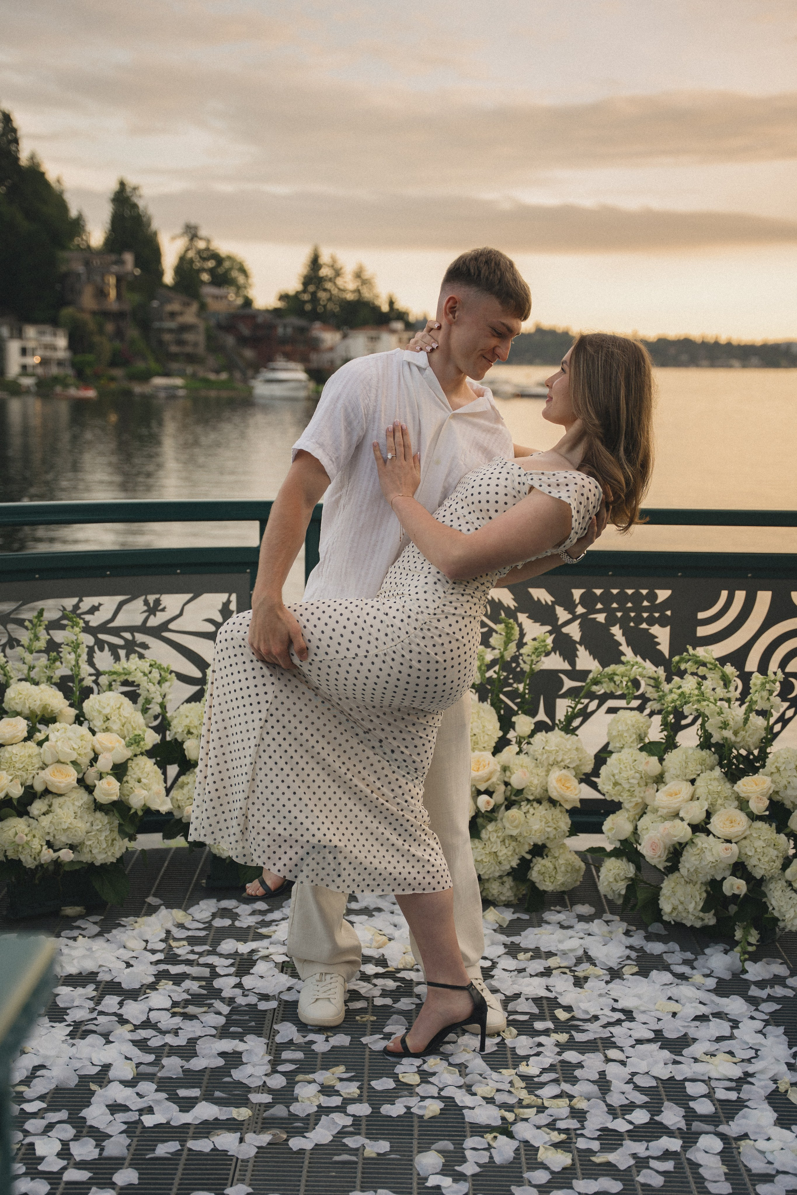 Ilya and Olena proposal. Photographer in Washington Sophia D