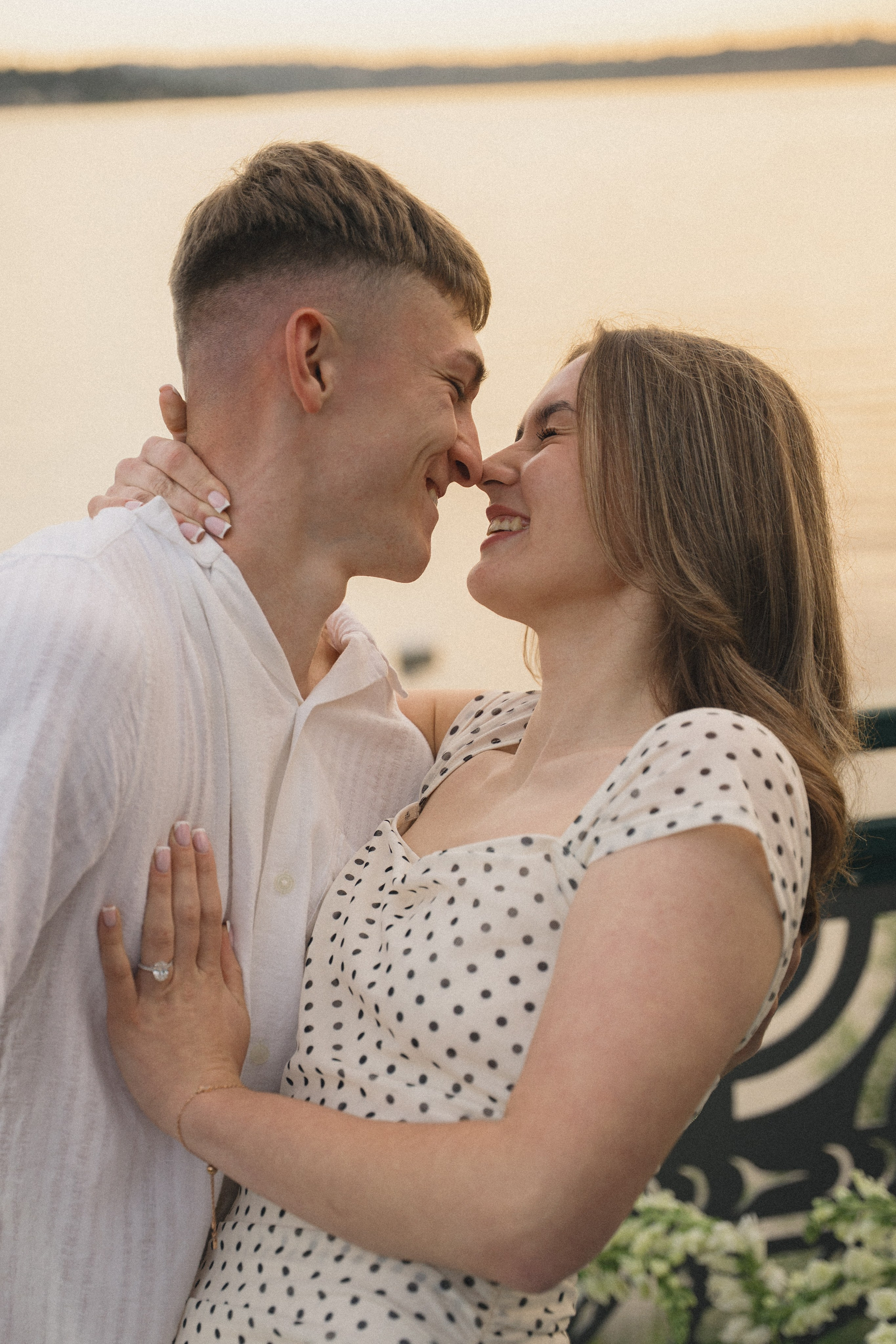 Ilya and Olena proposal. Photographer in Washington Sophia D