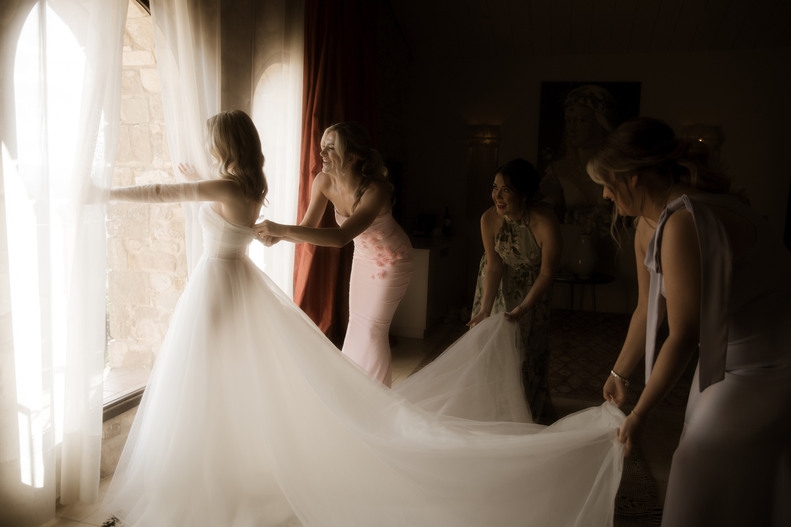 PJ & Yonna. Hotel Castell d’Emporda. Paola fotógrafo / videografo de bodas en Barcelona